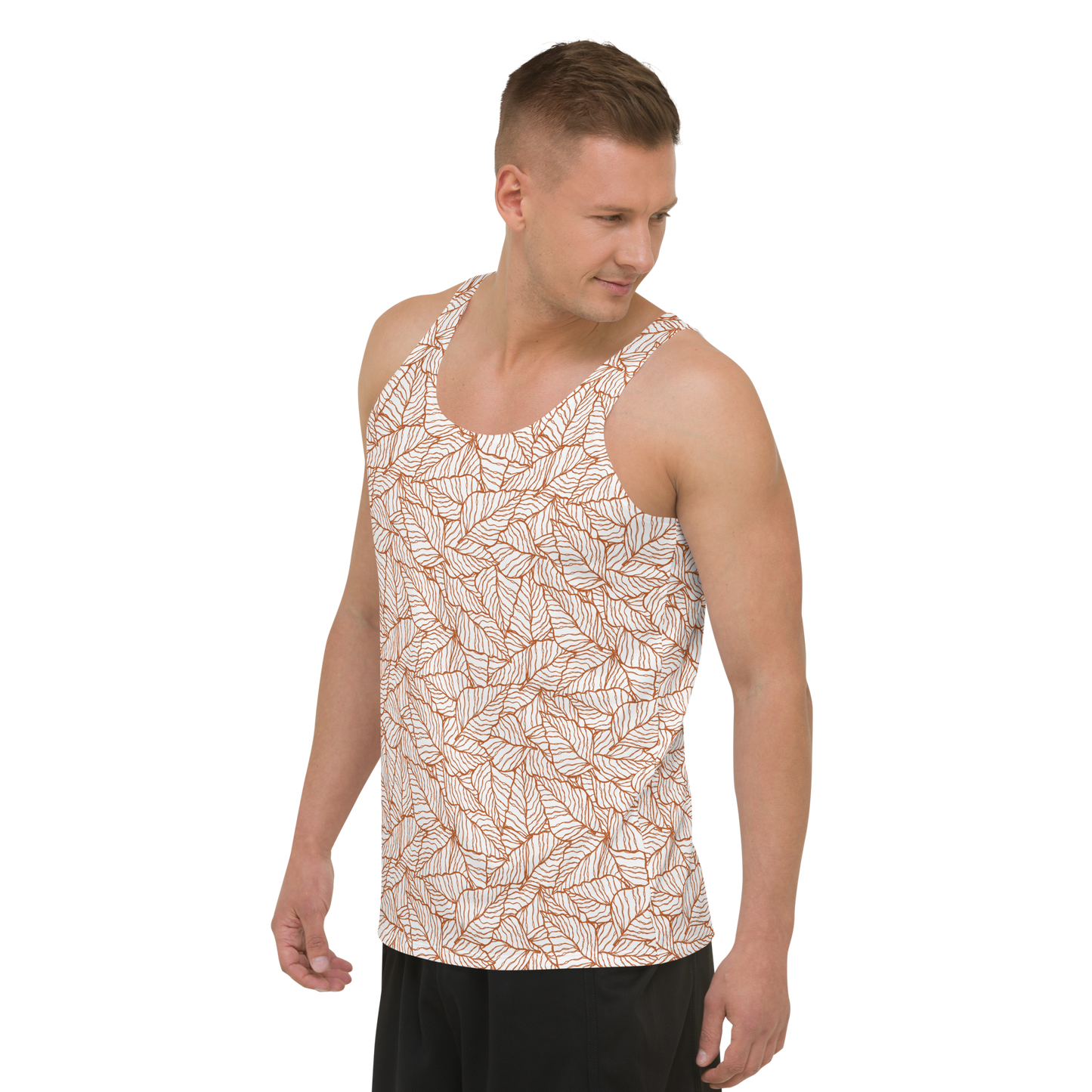 Colorful Fall Leaves | Seamless Patterns | All-Over Print Men's Tank Top - #1