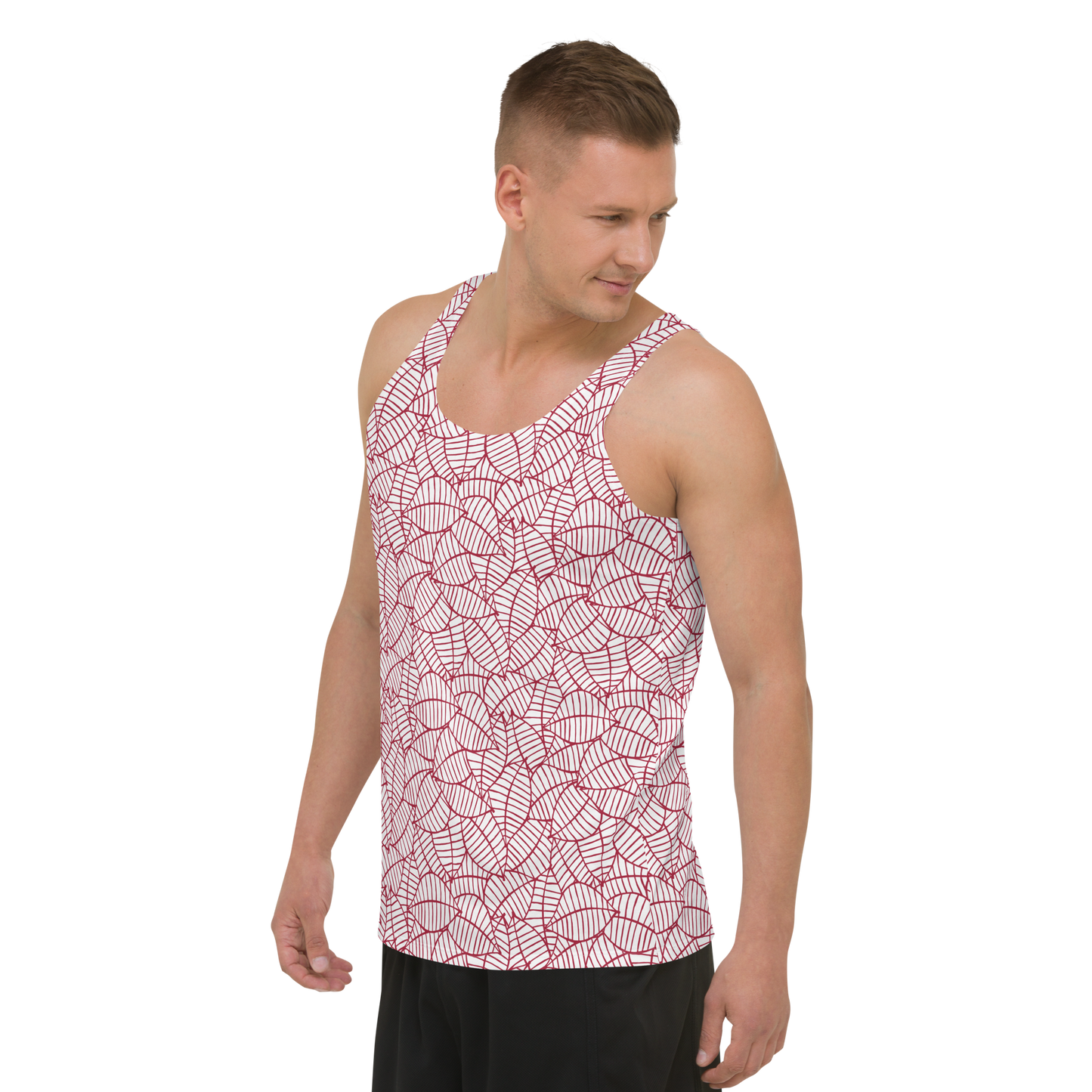 Colorful Fall Leaves | Seamless Patterns | All-Over Print Men's Tank Top - #8