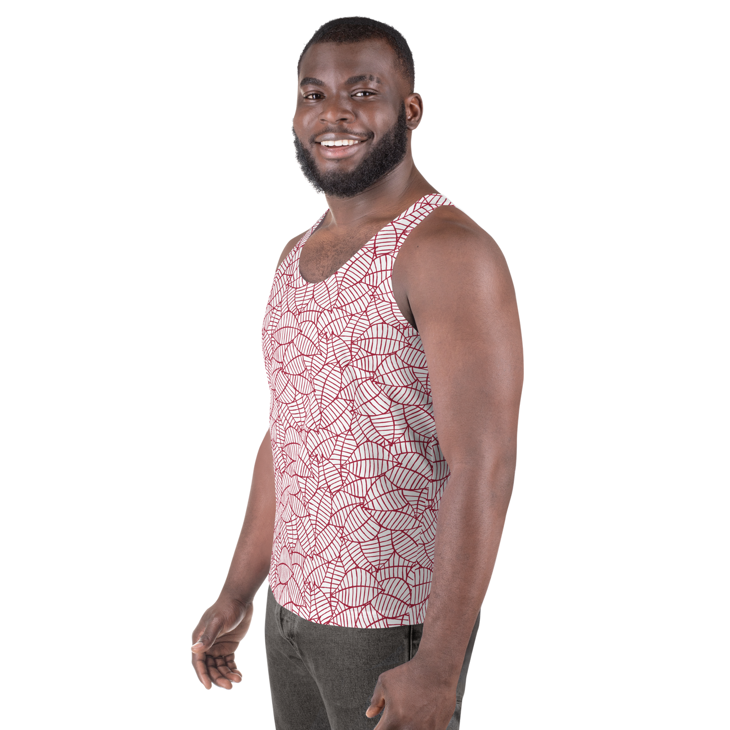 Colorful Fall Leaves | Seamless Patterns | All-Over Print Men's Tank Top - #8