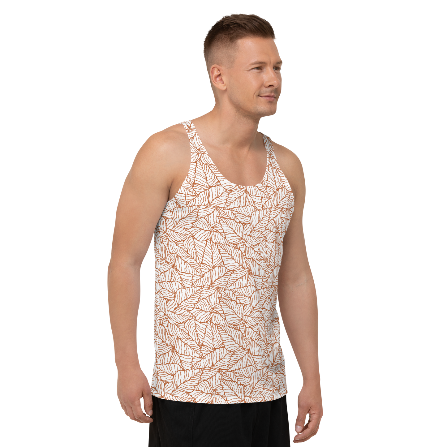 Colorful Fall Leaves | Seamless Patterns | All-Over Print Men's Tank Top - #1