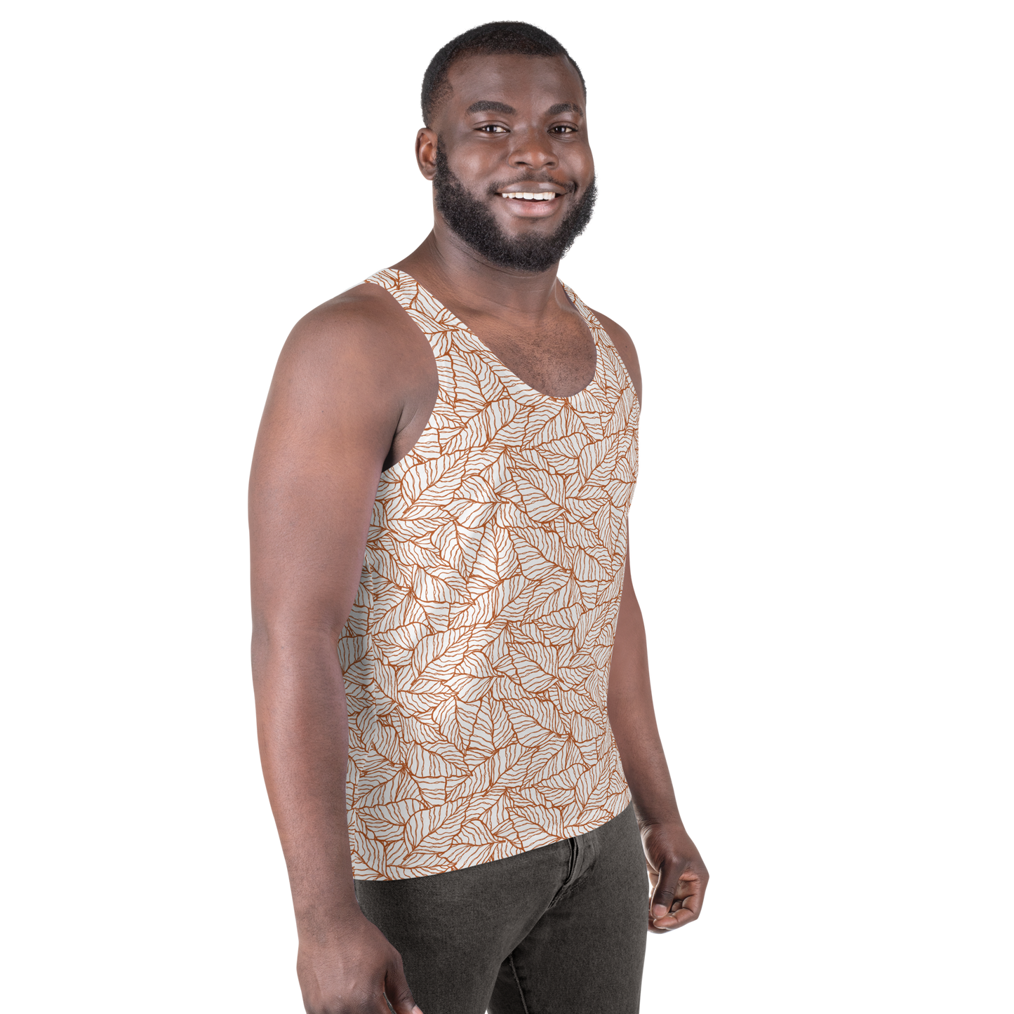 Colorful Fall Leaves | Seamless Patterns | All-Over Print Men's Tank Top - #1