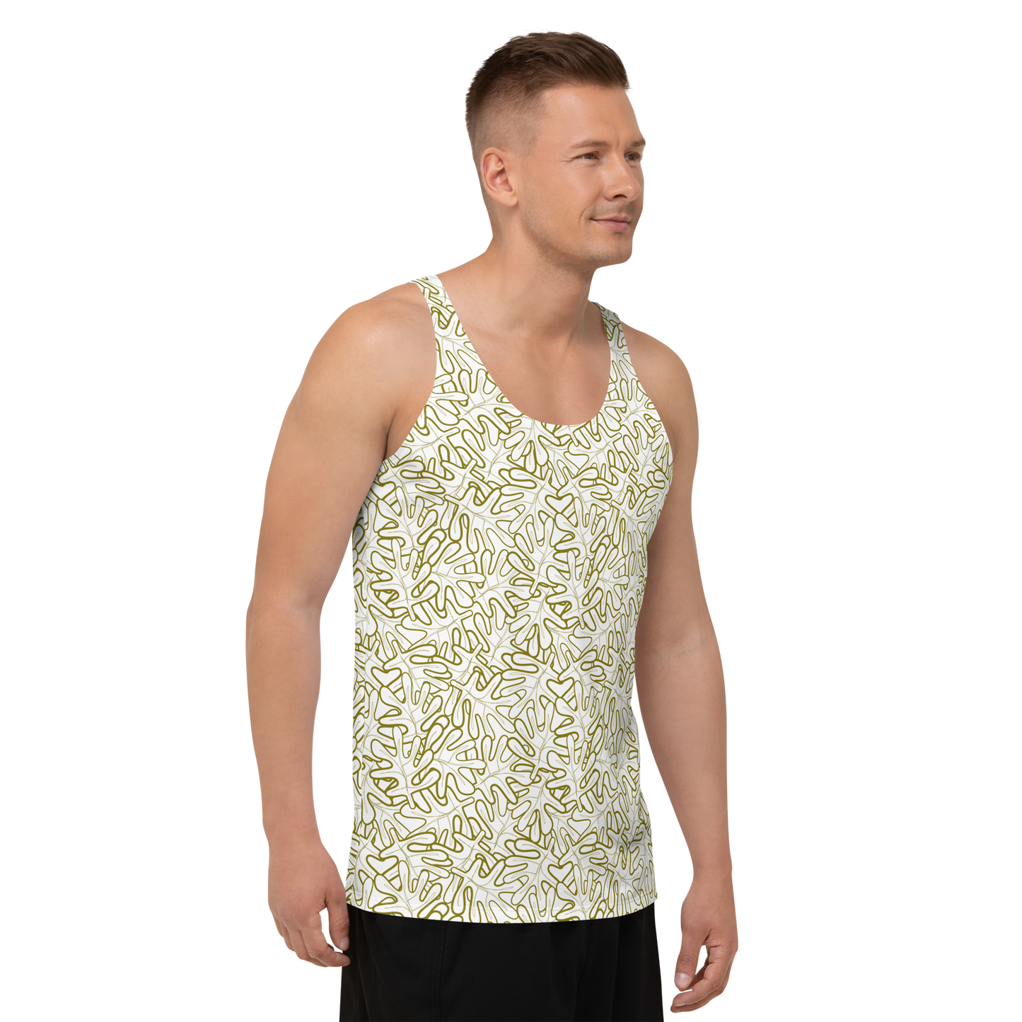Colorful Fall Leaves | Seamless Patterns | All-Over Print Men's Tank Top - #2