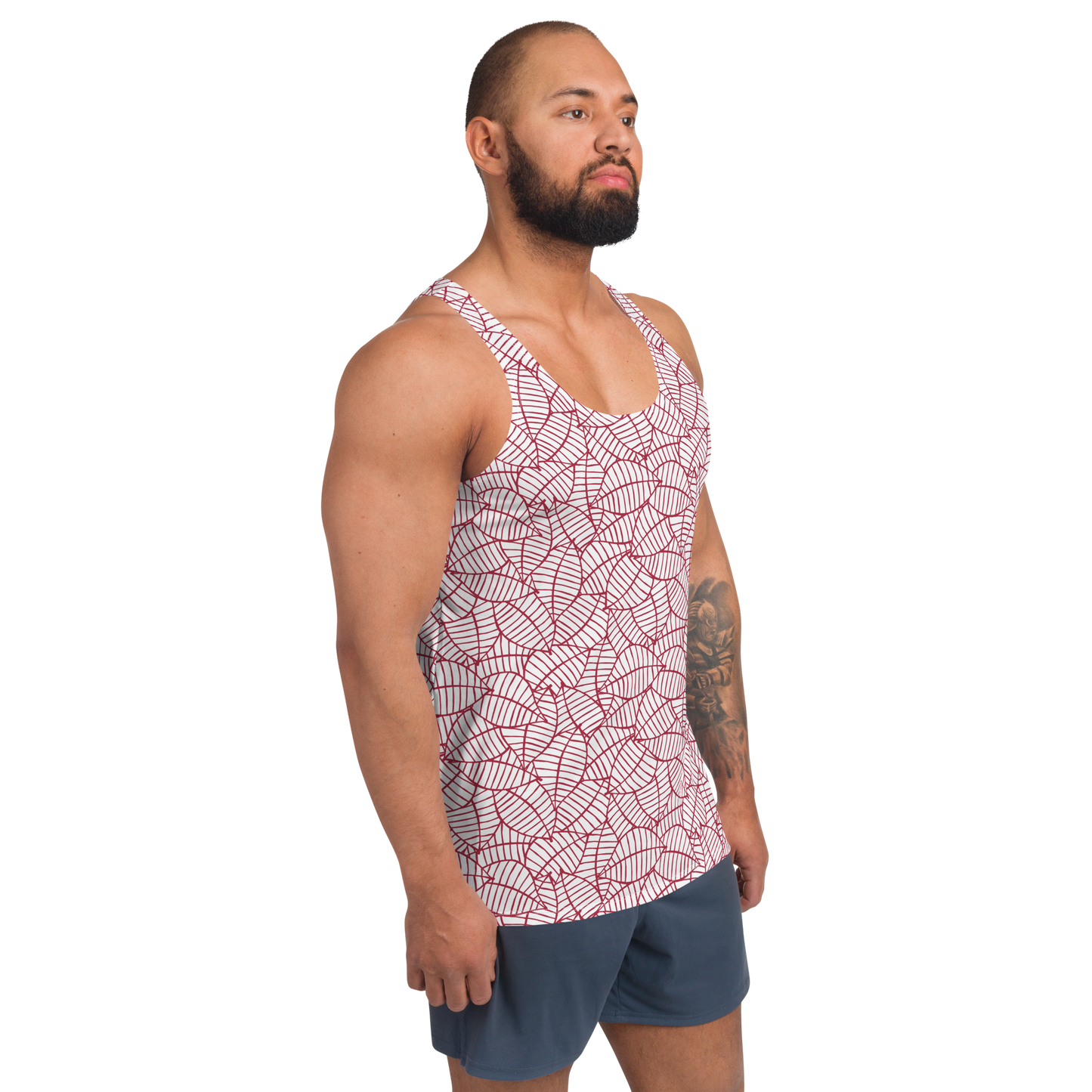 Colorful Fall Leaves | Seamless Patterns | All-Over Print Men's Tank Top - #8