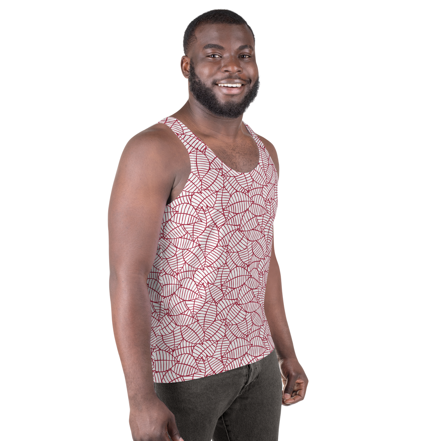 Colorful Fall Leaves | Seamless Patterns | All-Over Print Men's Tank Top - #8