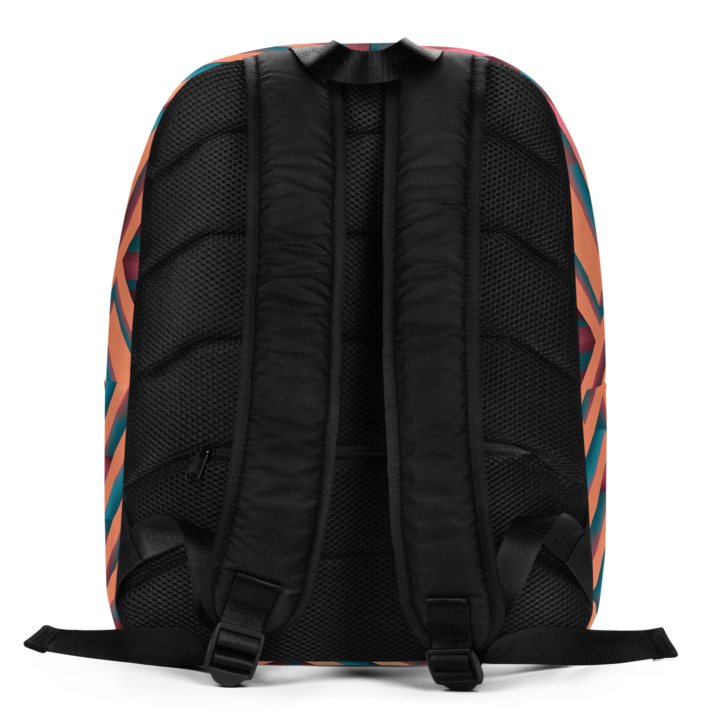 3D Maze Illusion | 3D Patterns | All-Over Print Minimalist Backpack - #1