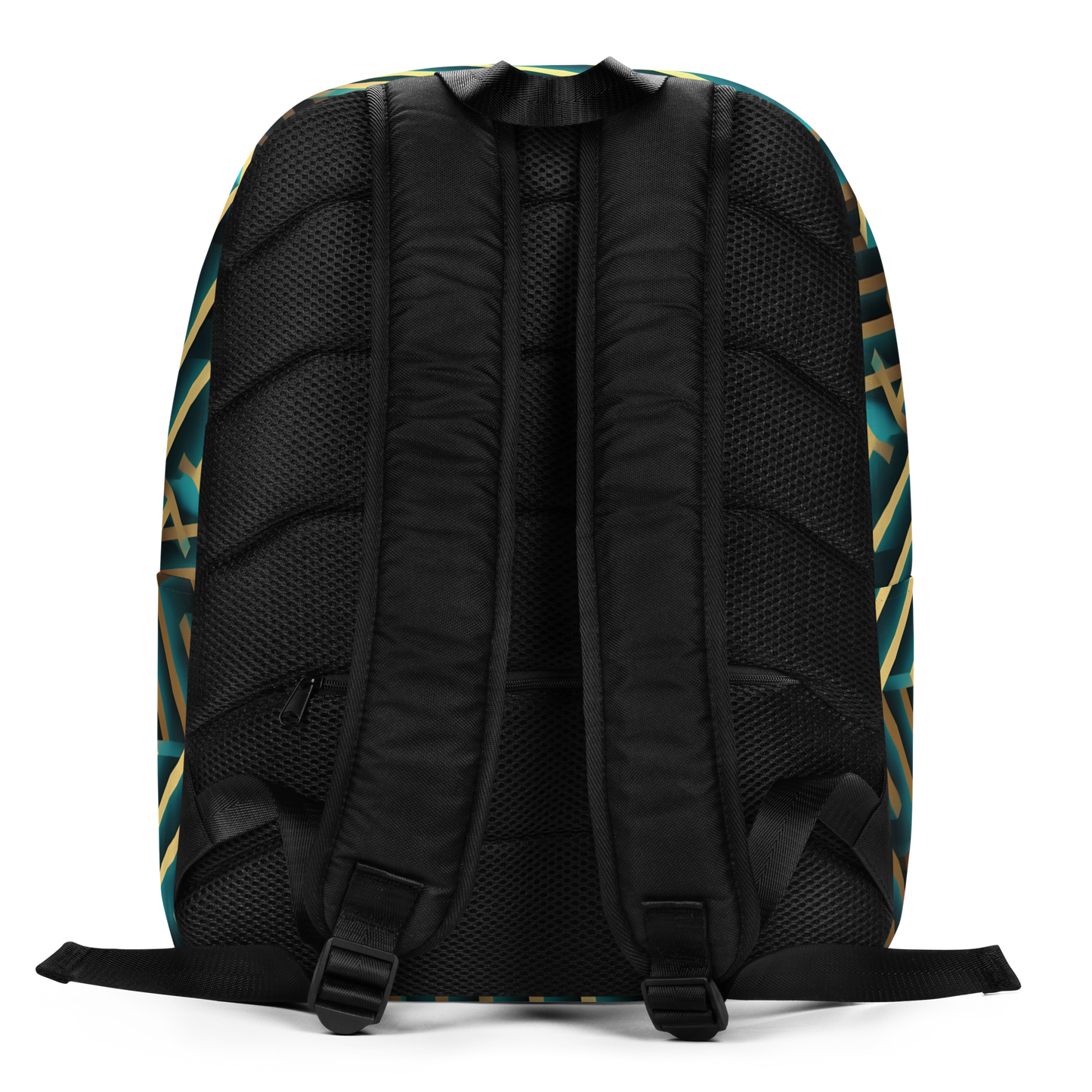 3D Maze Illusion | 3D Patterns | All-Over Print Minimalist Backpack - #5