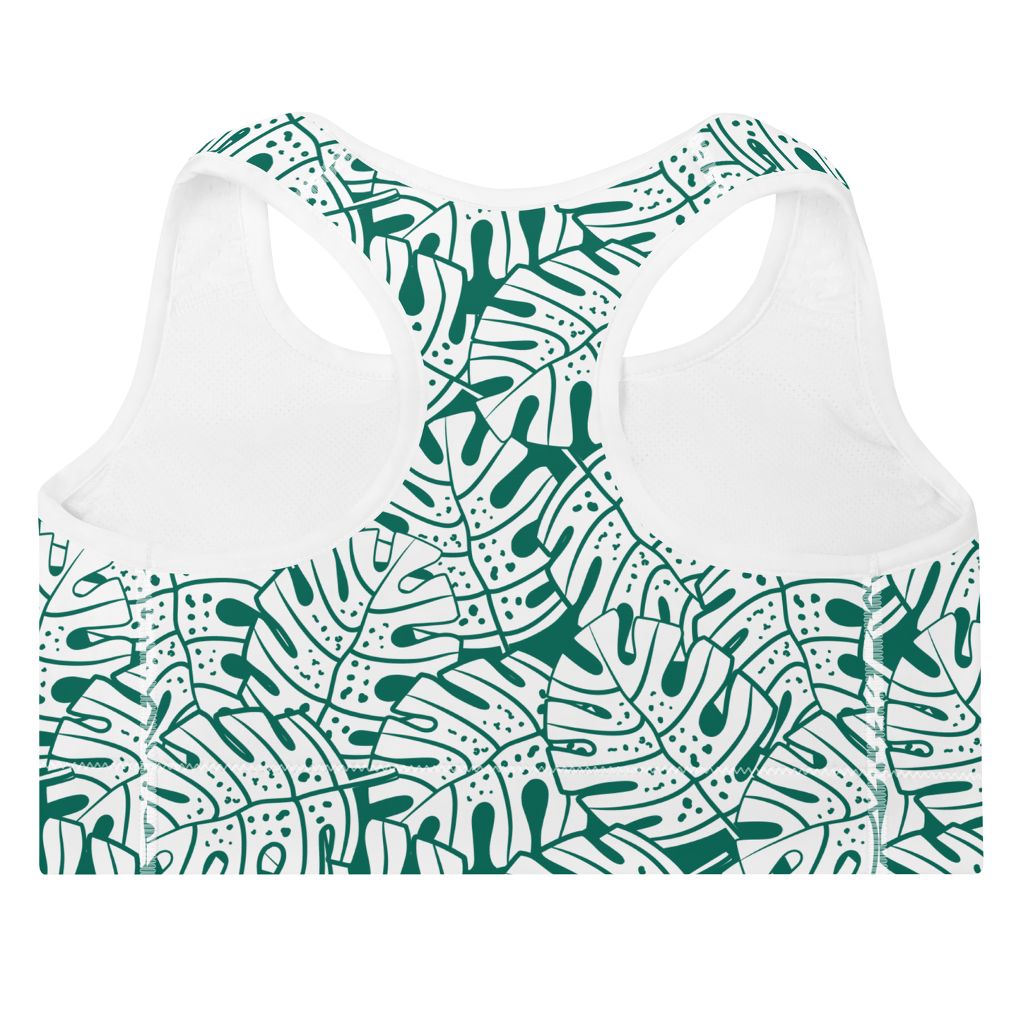 Colorful Fall Leaves | Seamless Patterns | All-Over Print Padded Sports Bra - #9