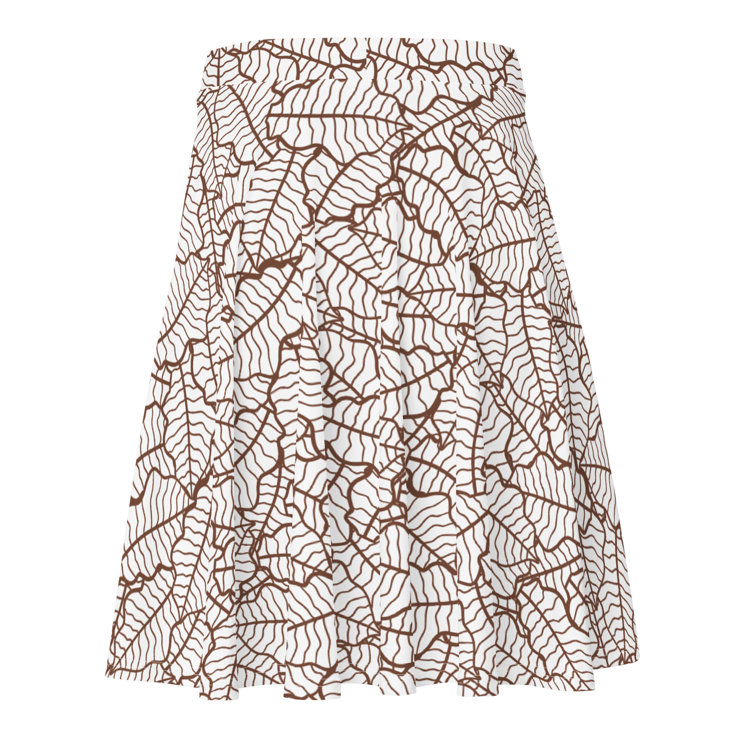 Colorful Fall Leaves | Seamless Patterns | All-Over Print Skater Skirt - #5
