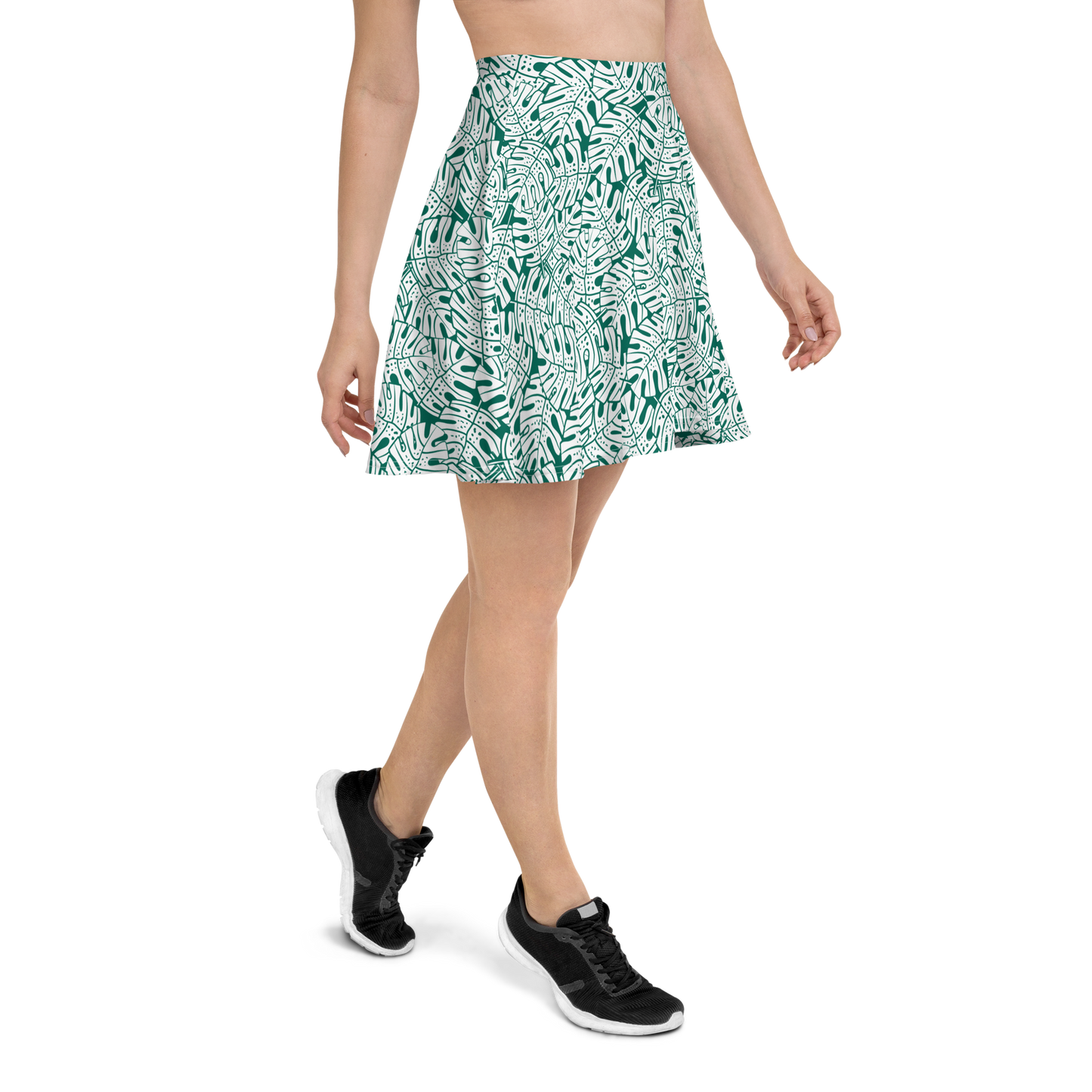Colorful Fall Leaves | Seamless Patterns | All-Over Print Skater Skirt - #9