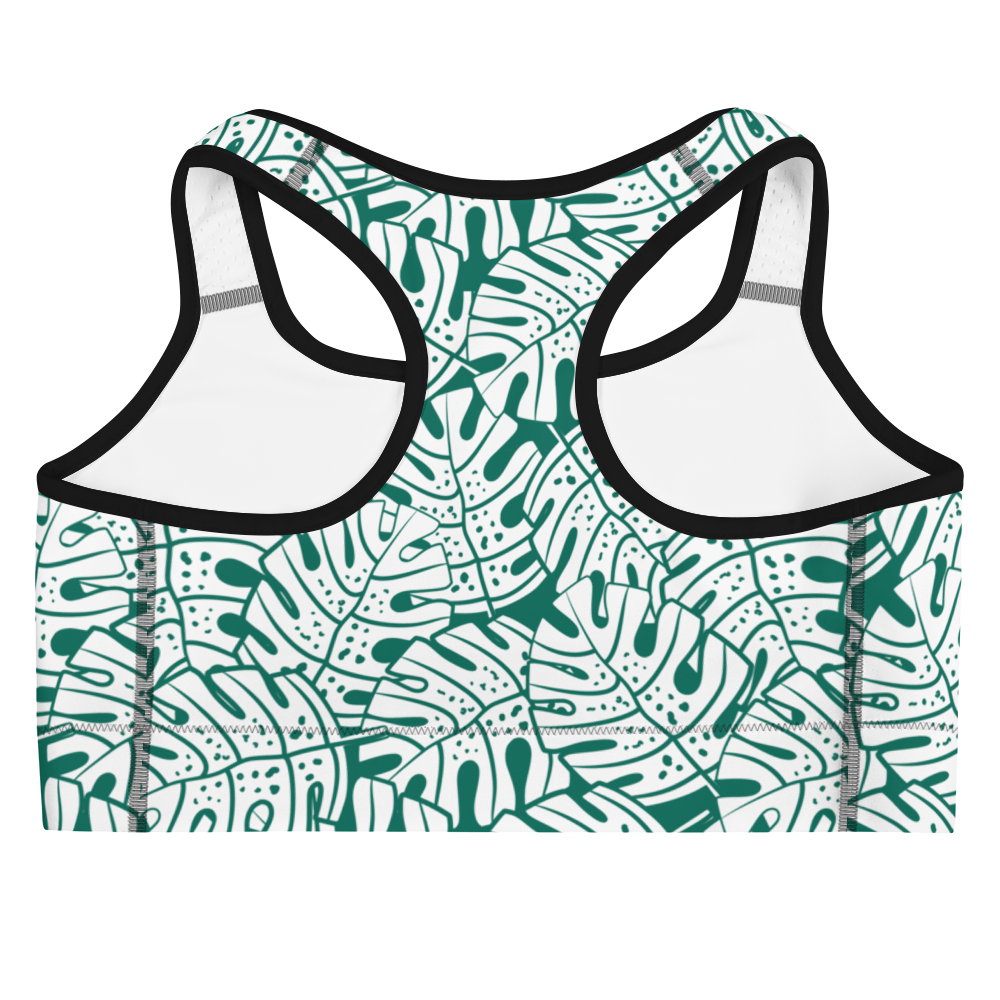 Colorful Fall Leaves | Seamless Patterns | All-Over Print Sports Bra - #9