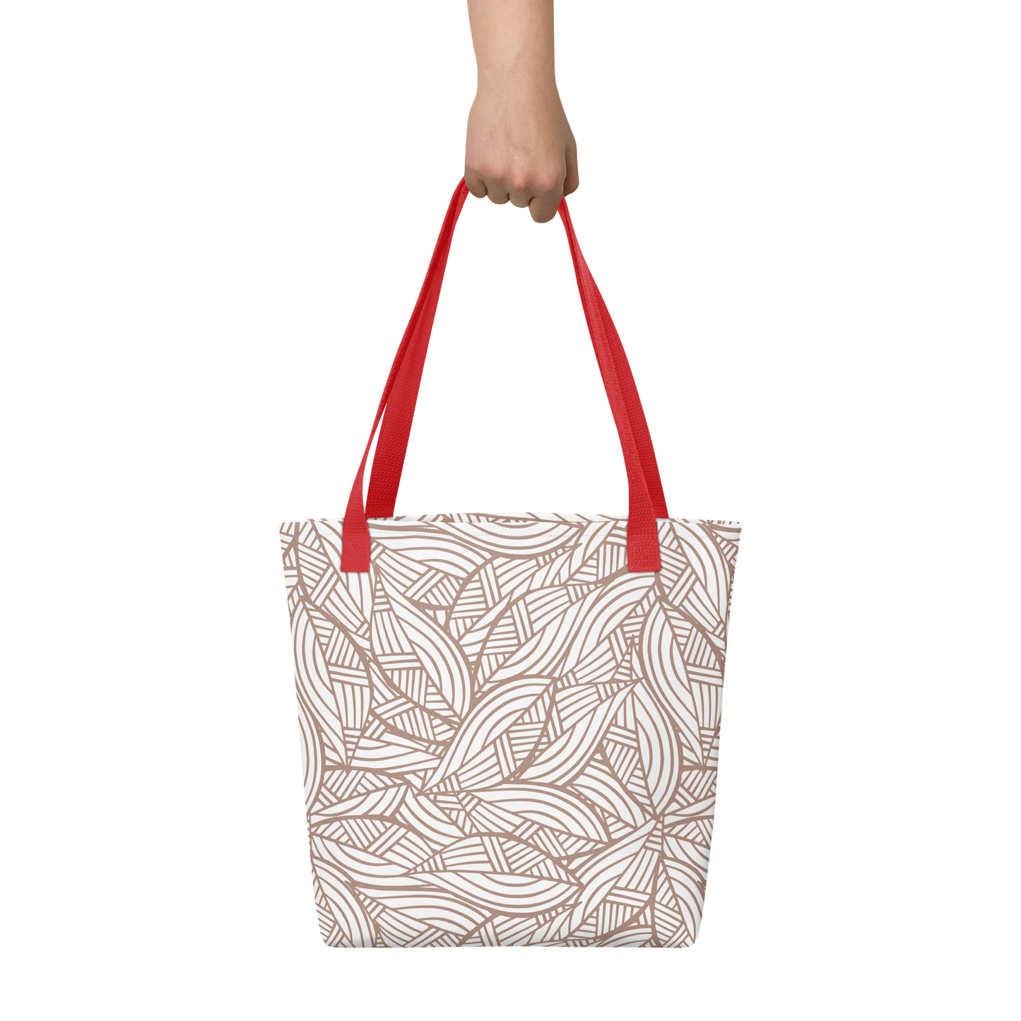 Colorful Fall Leaves | Seamless Patterns | All-Over Print Tote - #3