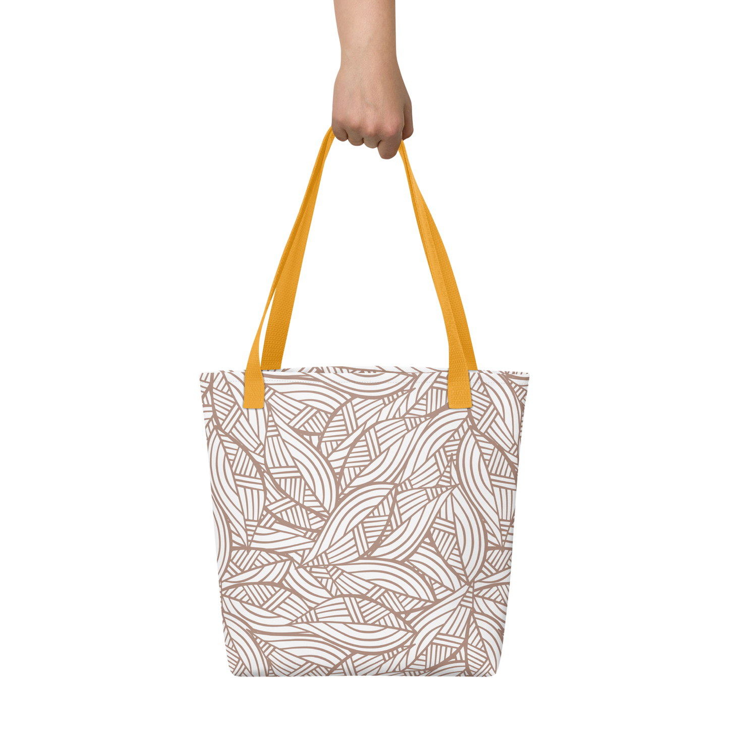 Colorful Fall Leaves | Seamless Patterns | All-Over Print Tote - #3