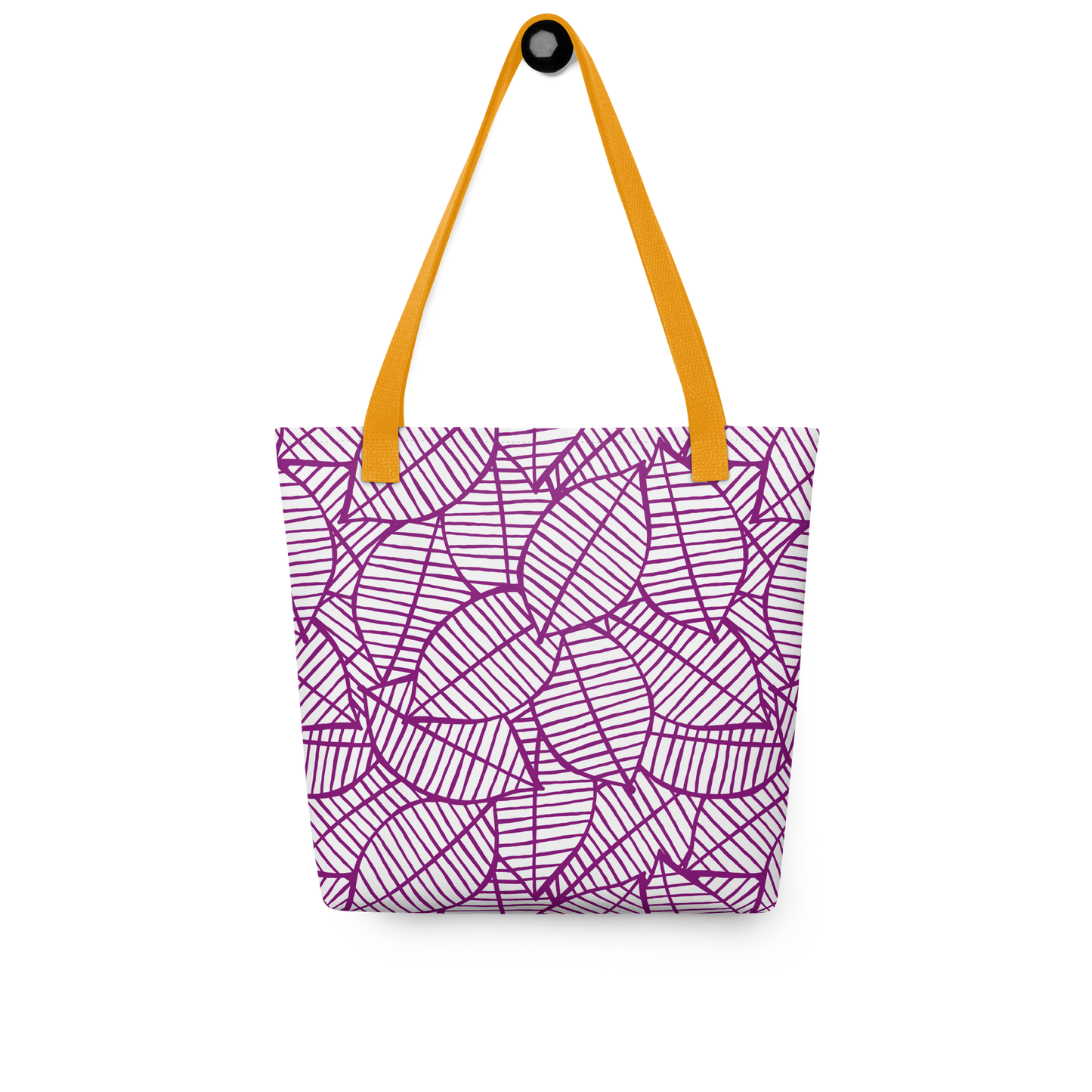 Colorful Fall Leaves | Seamless Patterns | All-Over Print Tote - #7