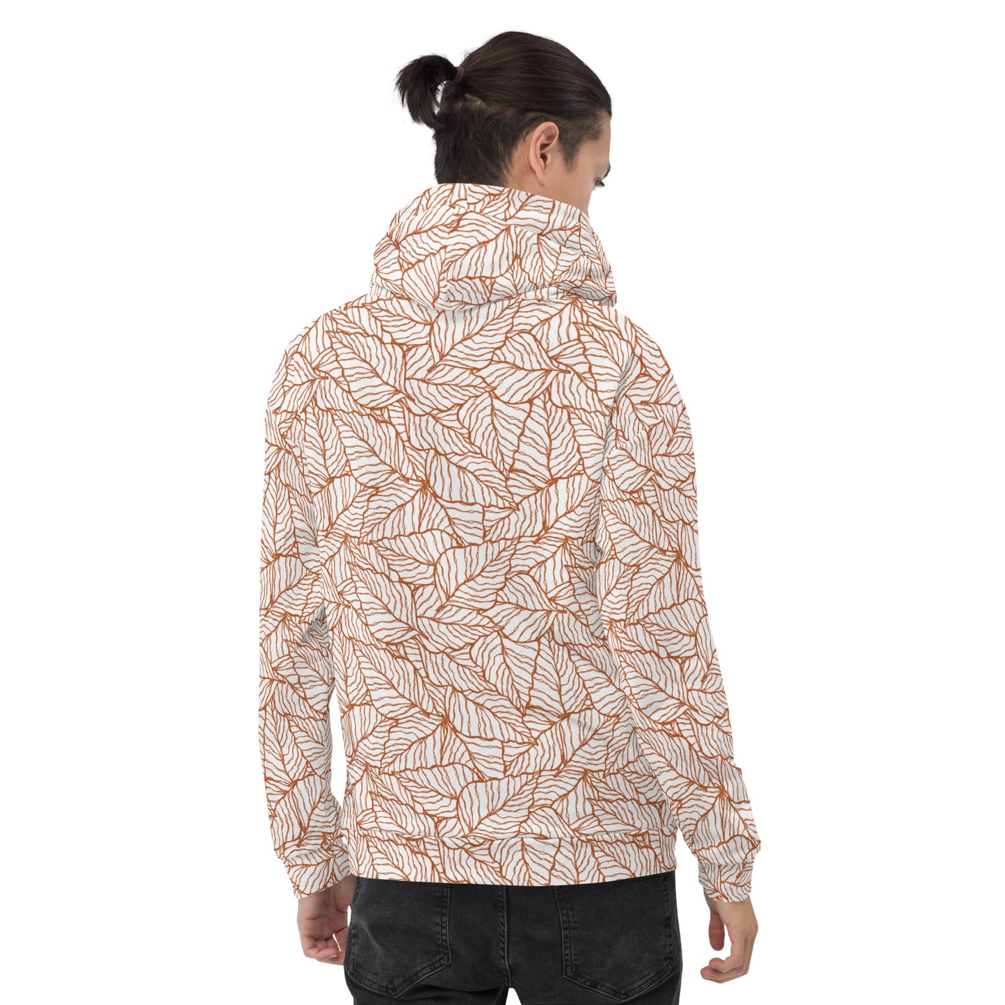 Colorful Fall Leaves | Seamless Patterns | All-Over Print Unisex Hoodie - #1