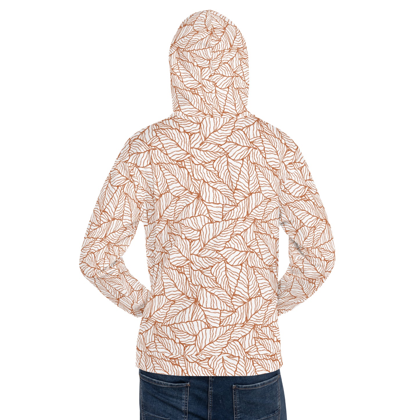 Colorful Fall Leaves | Seamless Patterns | All-Over Print Unisex Hoodie - #1