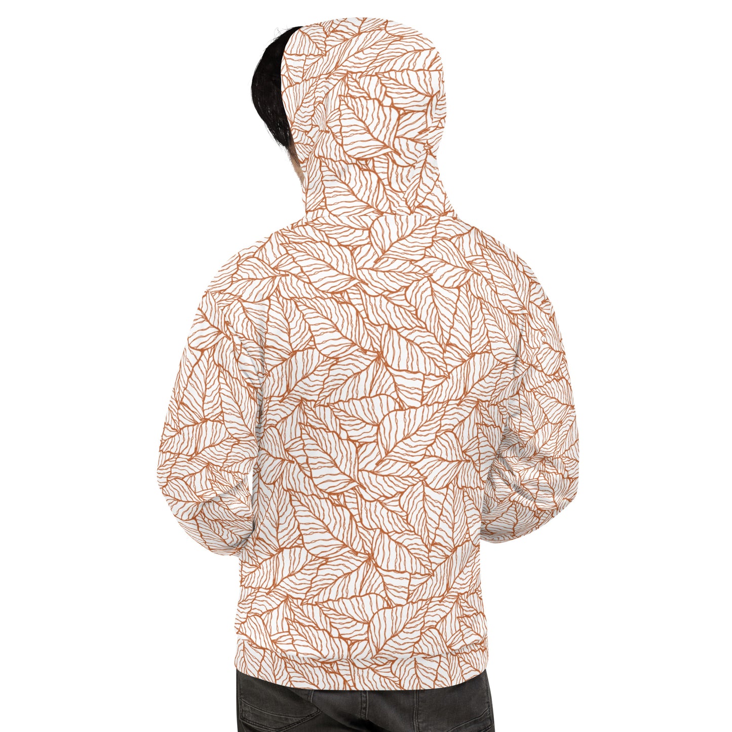 Colorful Fall Leaves | Seamless Patterns | All-Over Print Unisex Hoodie - #1