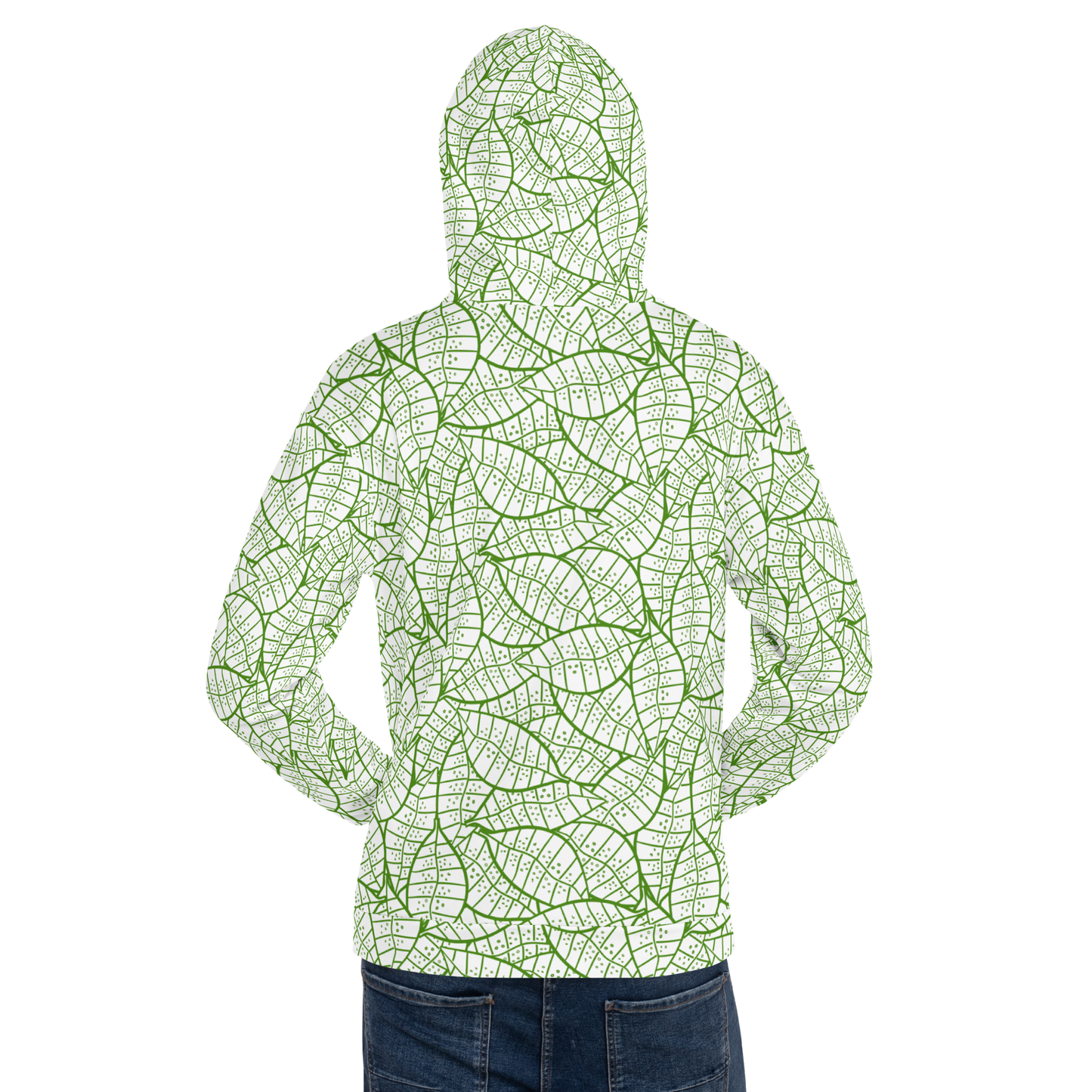 Colorful Fall Leaves | Seamless Patterns | All-Over Print Unisex Hoodie - #4