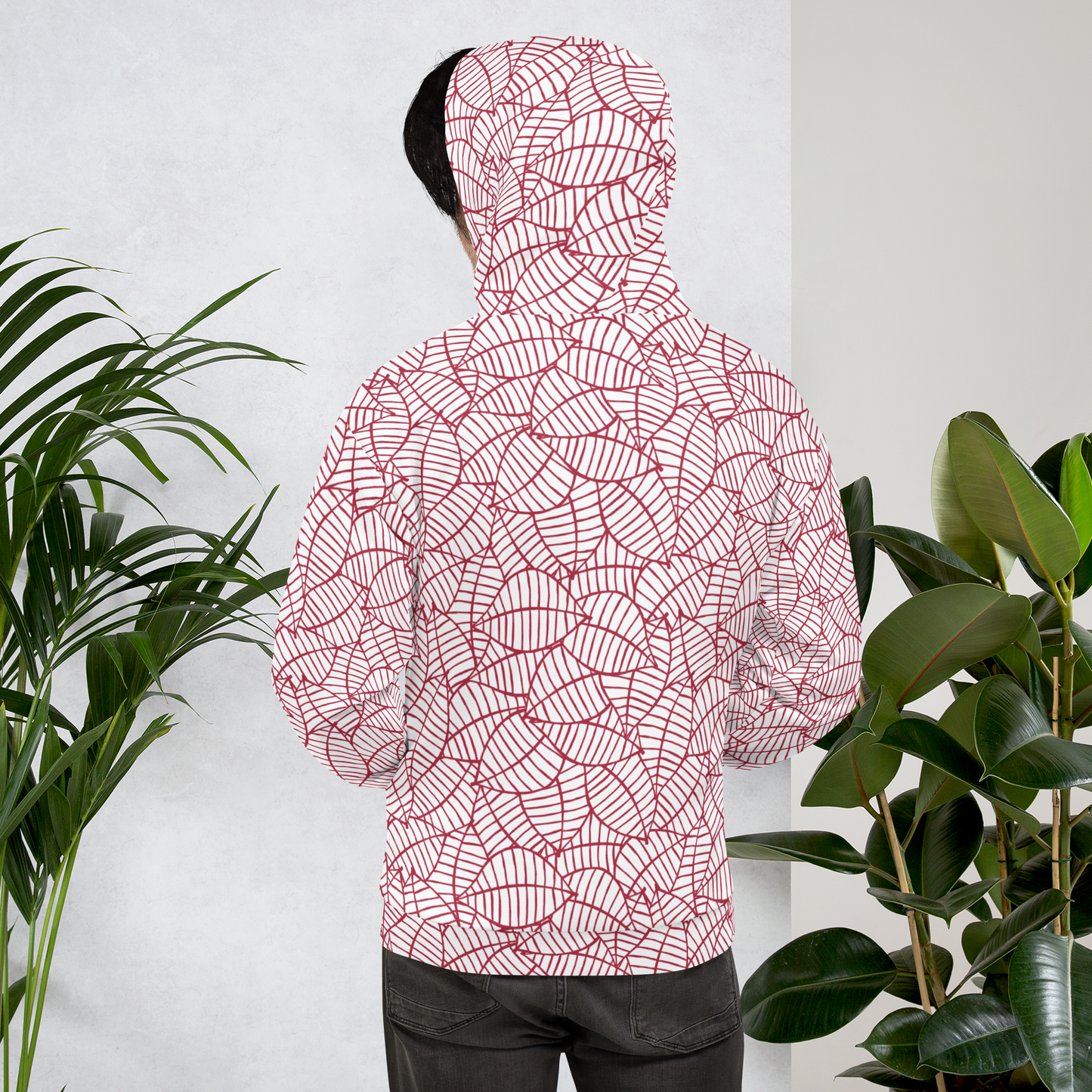 Colorful Fall Leaves | Seamless Patterns | All-Over Print Unisex Hoodie - #8