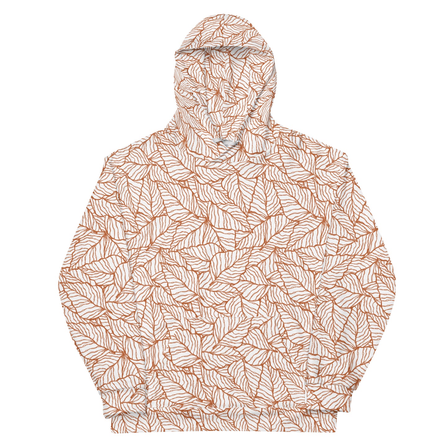 Colorful Fall Leaves | Seamless Patterns | All-Over Print Unisex Hoodie - #1