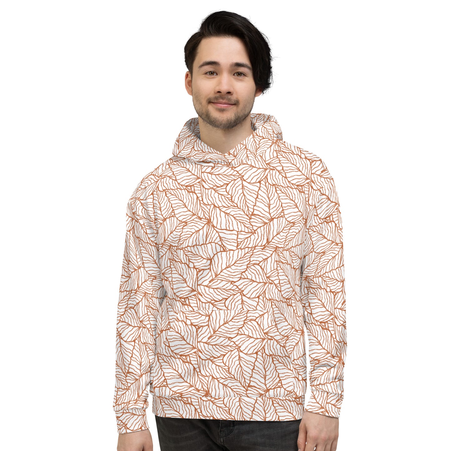 Colorful Fall Leaves | Seamless Patterns | All-Over Print Unisex Hoodie - #1