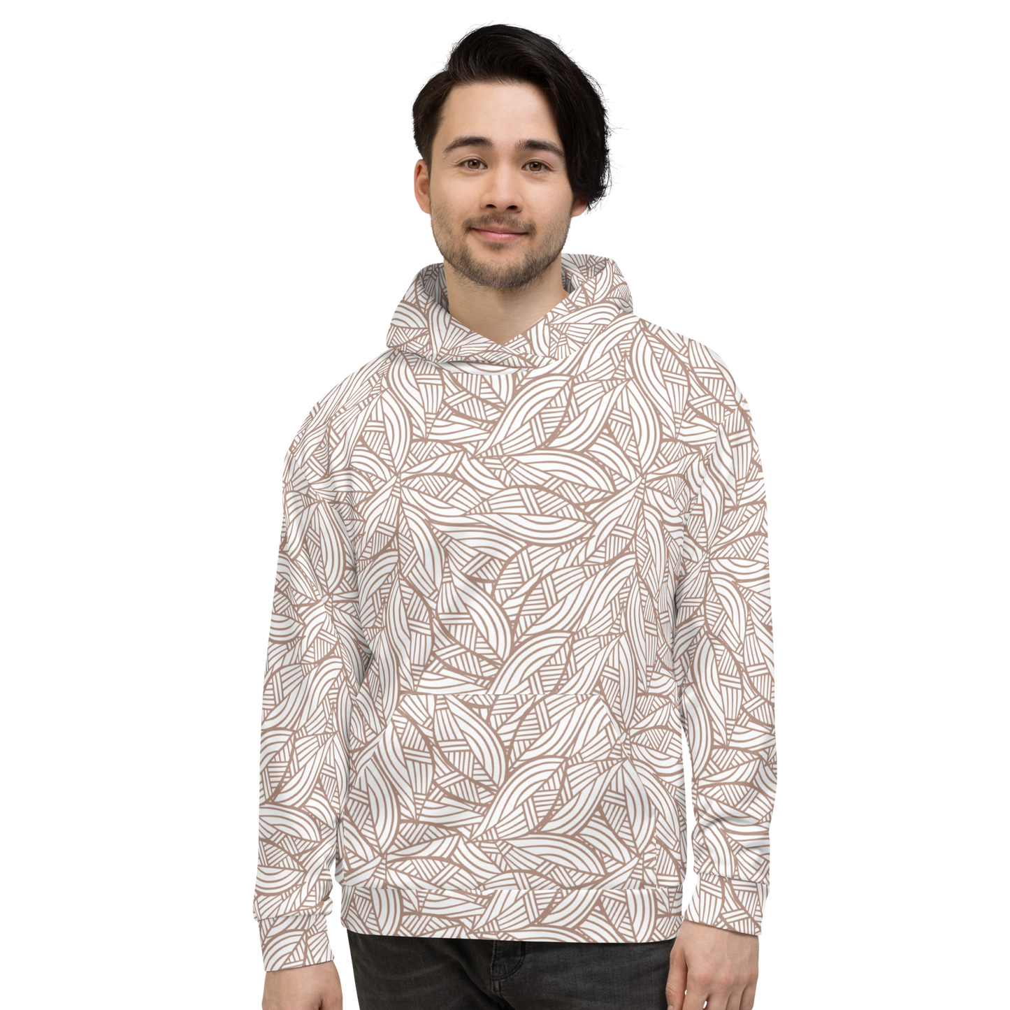 Colorful Fall Leaves | Seamless Patterns | All-Over Print Unisex Hoodie - #3