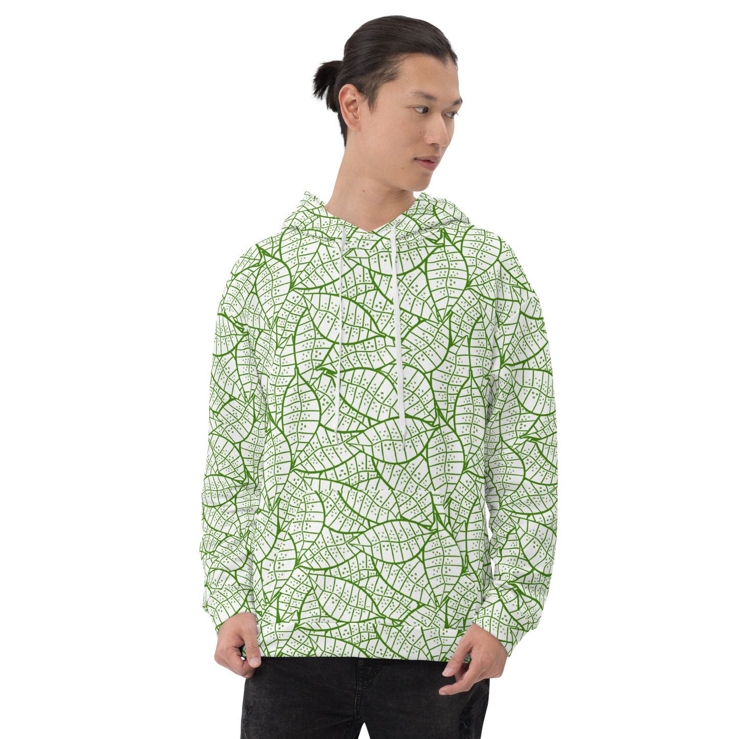 Colorful Fall Leaves | Seamless Patterns | All-Over Print Unisex Hoodie - #4