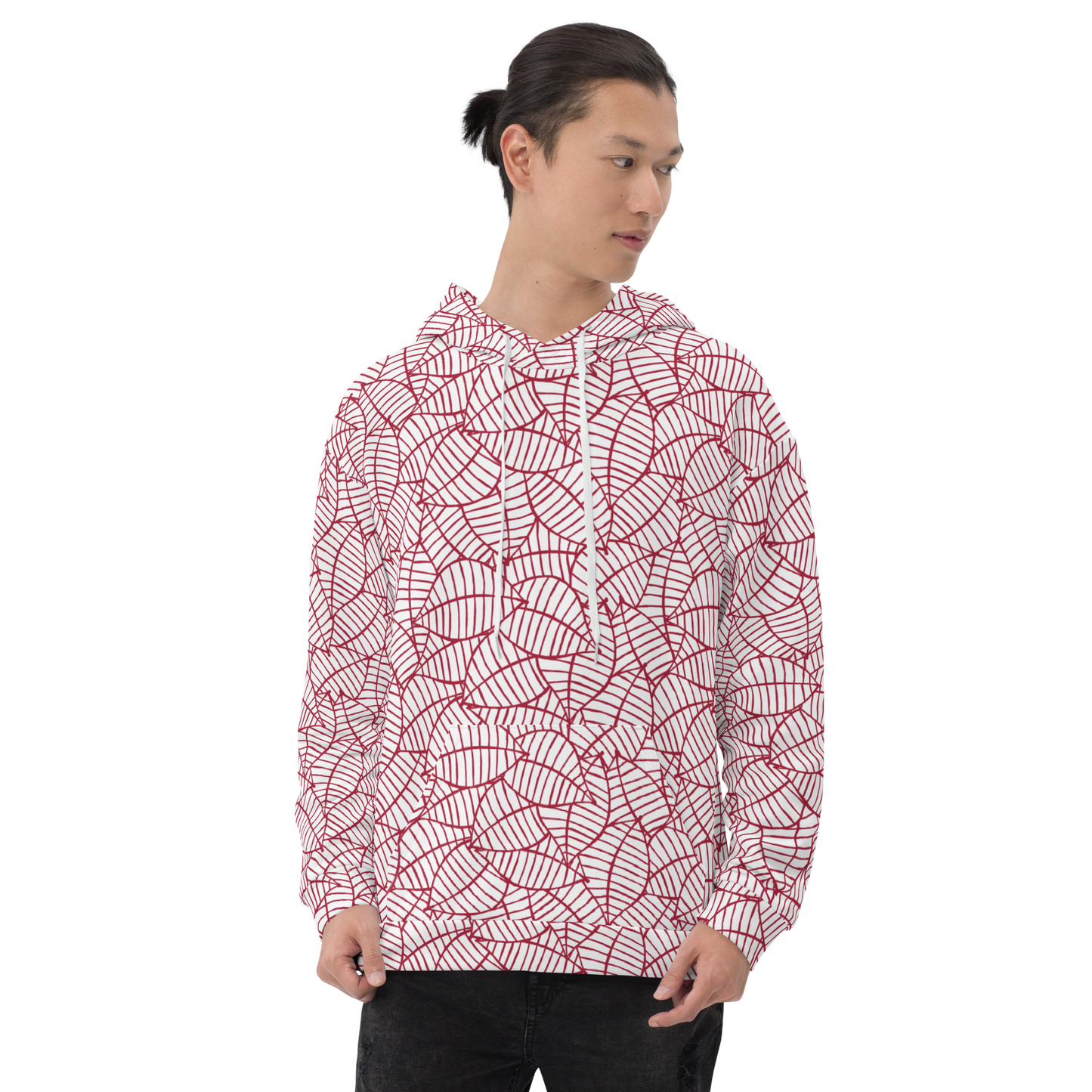 Colorful Fall Leaves | Seamless Patterns | All-Over Print Unisex Hoodie - #8