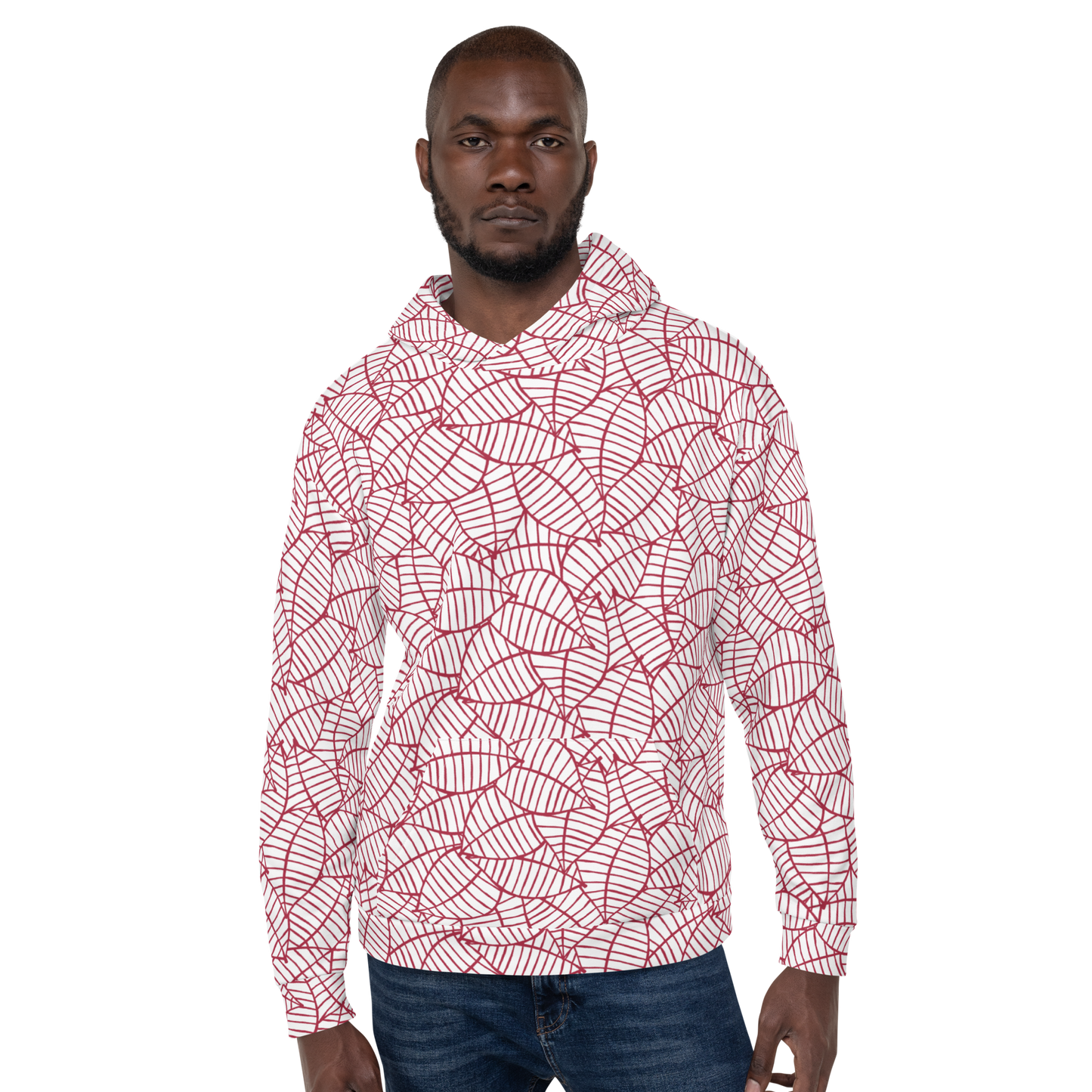 Colorful Fall Leaves | Seamless Patterns | All-Over Print Unisex Hoodie - #8