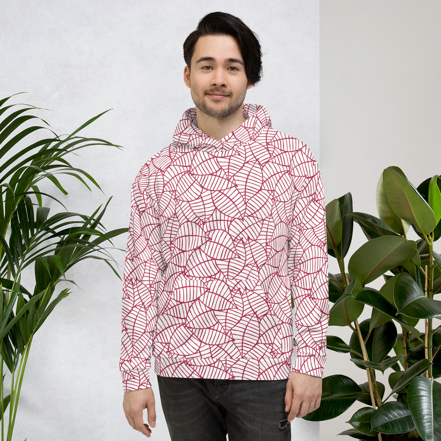 Colorful Fall Leaves | Seamless Patterns | All-Over Print Unisex Hoodie - #8