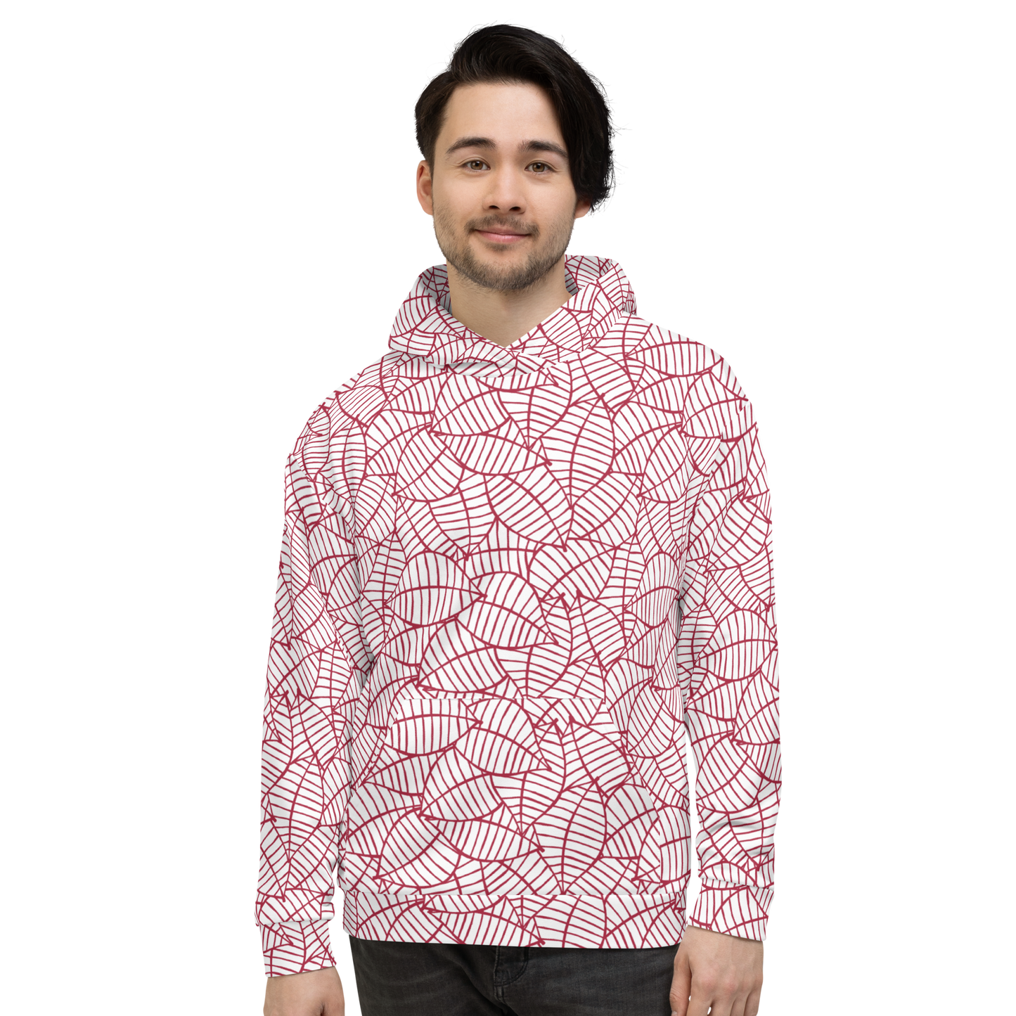 Colorful Fall Leaves | Seamless Patterns | All-Over Print Unisex Hoodie - #8