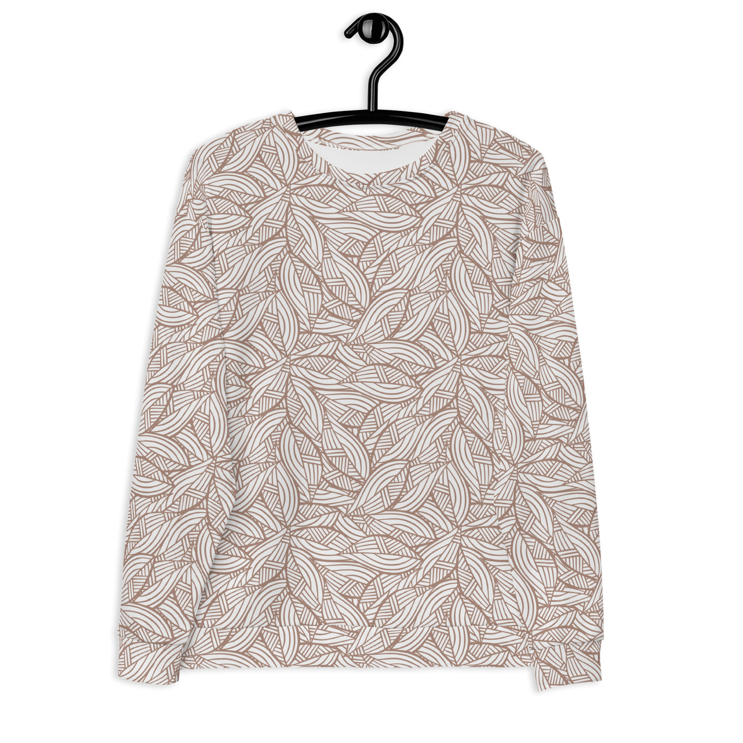Colorful Fall Leaves | Seamless Patterns | All-Over Print Unisex Sweatshirt - #3