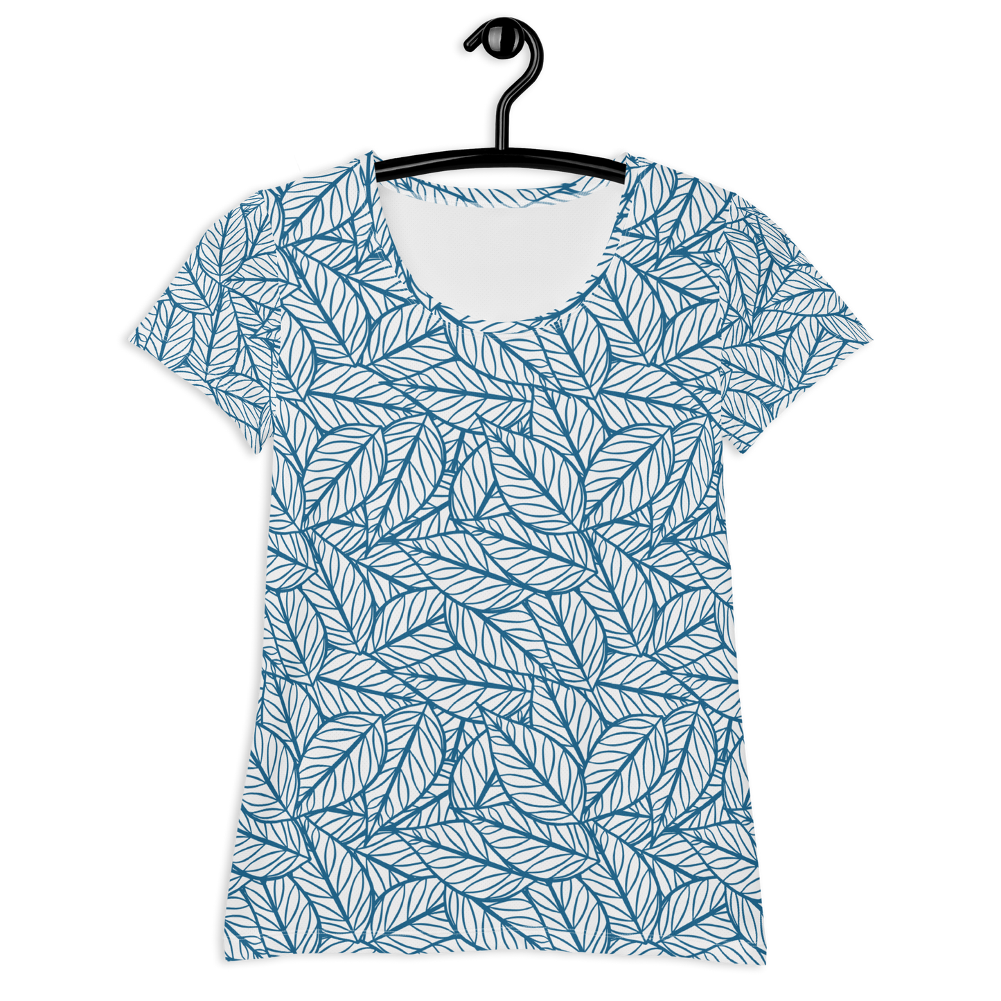 Colorful Fall Leaves | Seamless Patterns | All-Over Print Women's Athletic T-Shirt - #10