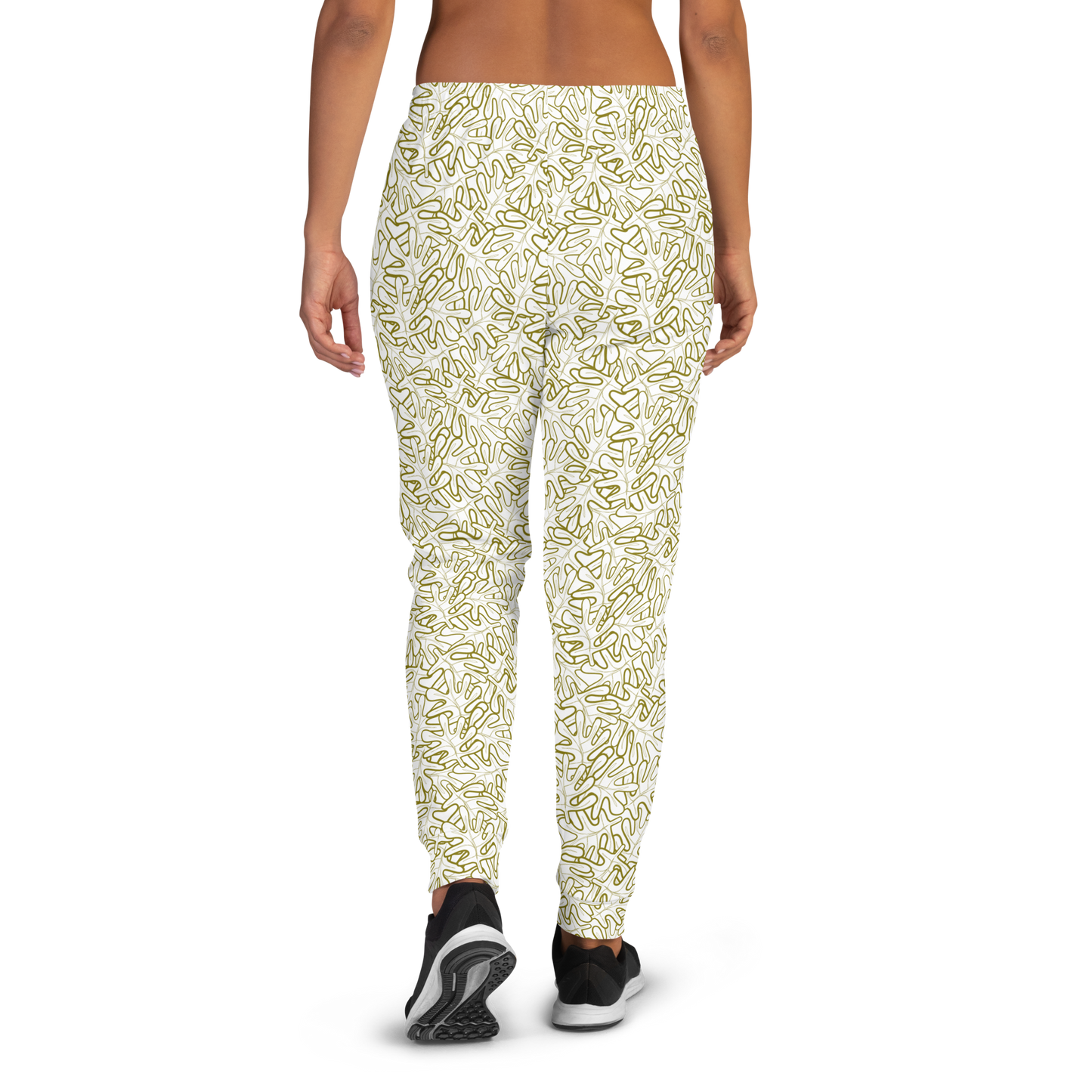 Colorful Fall Leaves | Seamless Patterns | All-Over Print Women's Joggers - #2