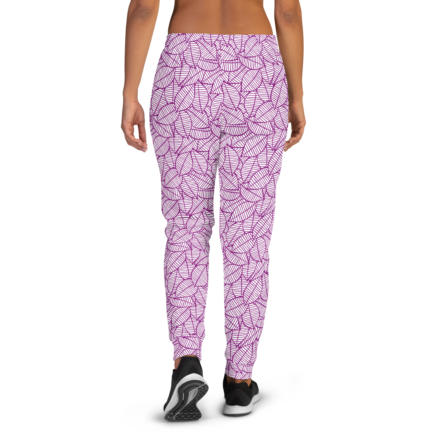 Colorful Fall Leaves | Seamless Patterns | All-Over Print Women's Joggers - #7