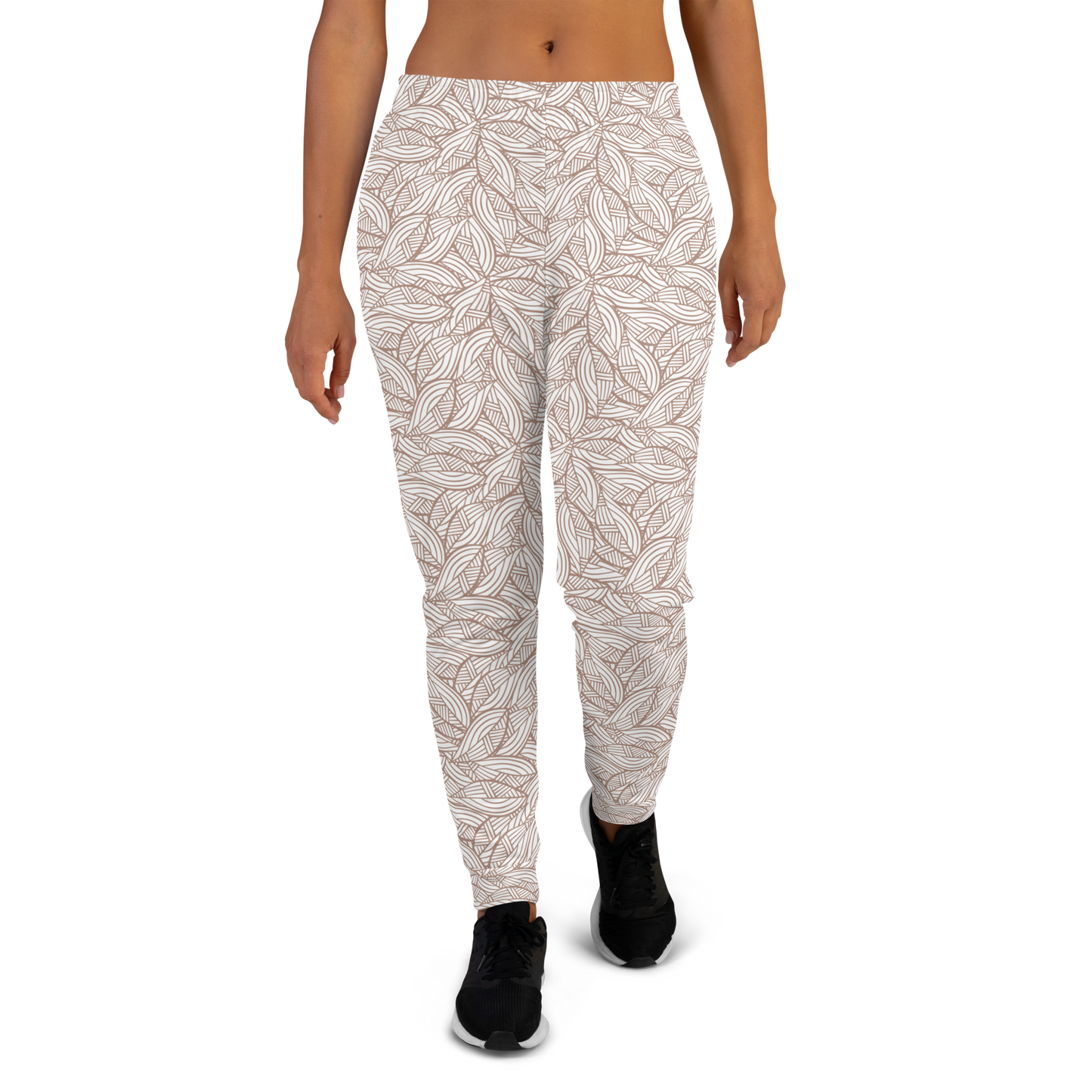 Colorful Fall Leaves | Seamless Patterns | All-Over Print Women's Joggers - #3