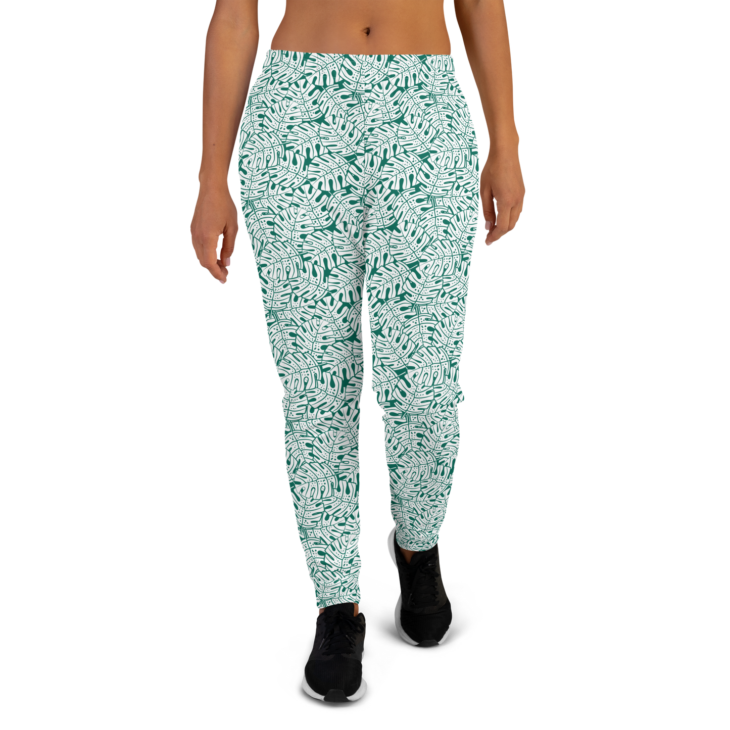 Colorful Fall Leaves | Seamless Patterns | All-Over Print Women's Joggers - #9