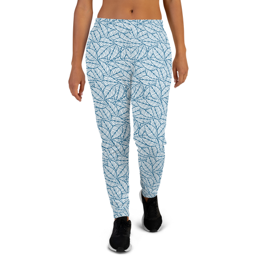 Colorful Fall Leaves | Seamless Patterns | All-Over Print Women's Joggers - #10