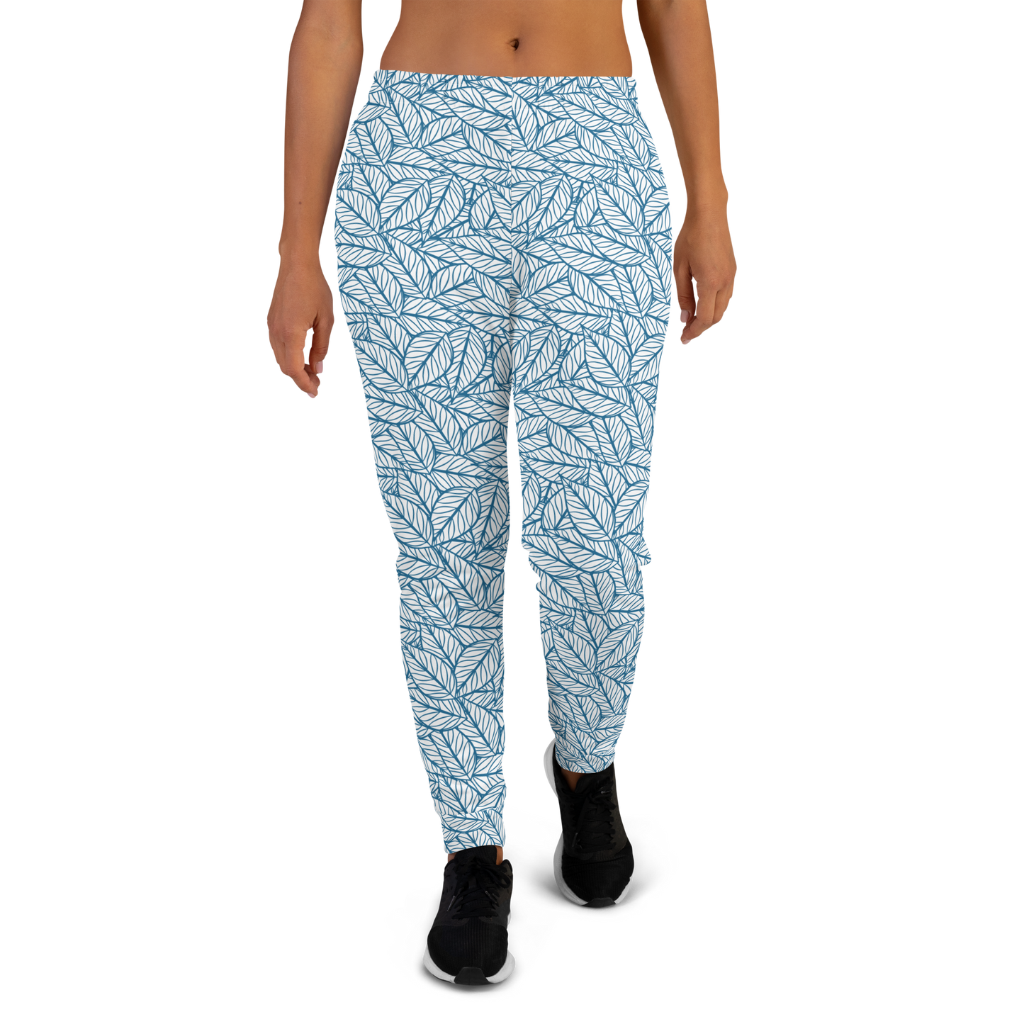 Colorful Fall Leaves | Seamless Patterns | All-Over Print Women's Joggers - #10