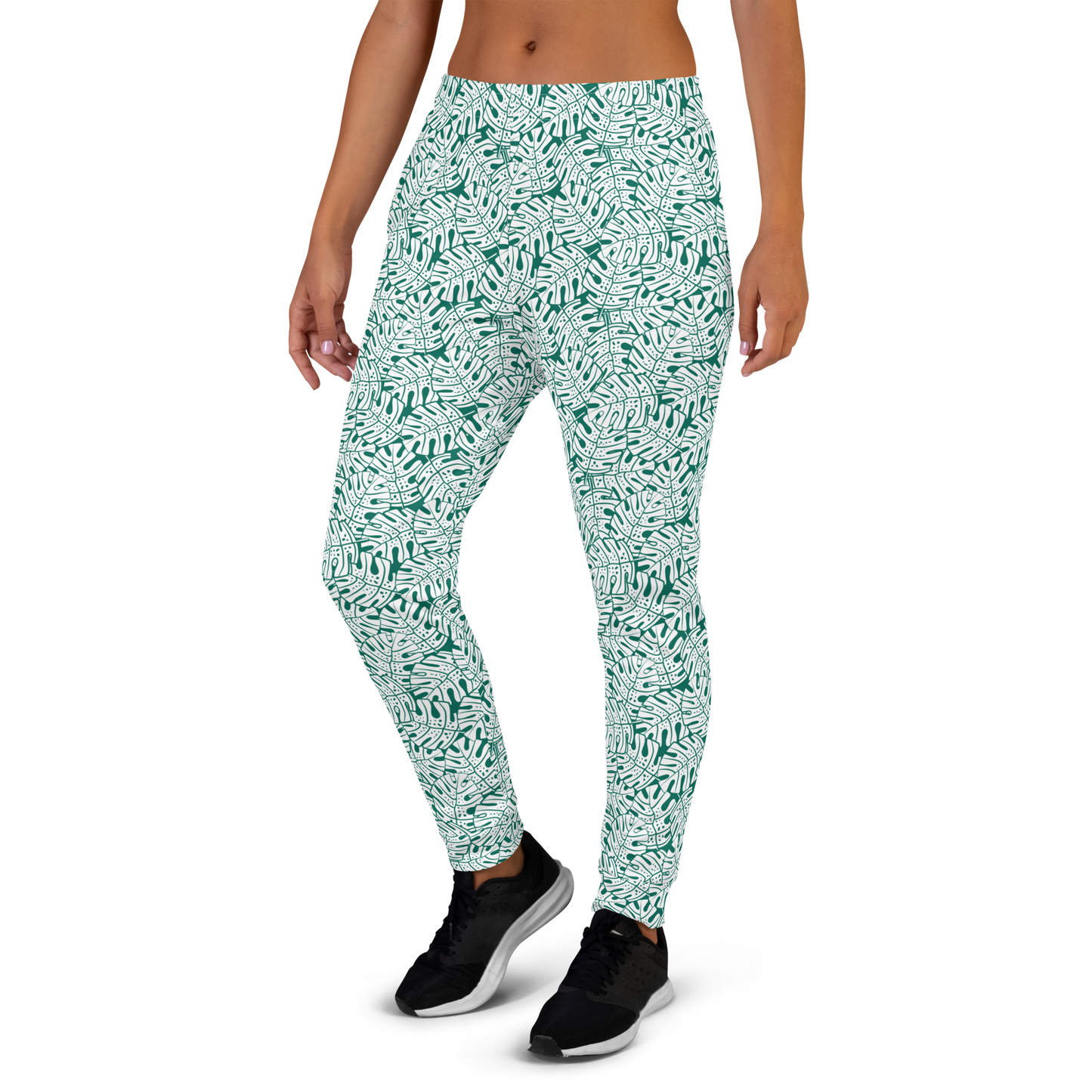 Colorful Fall Leaves | Seamless Patterns | All-Over Print Women's Joggers - #9