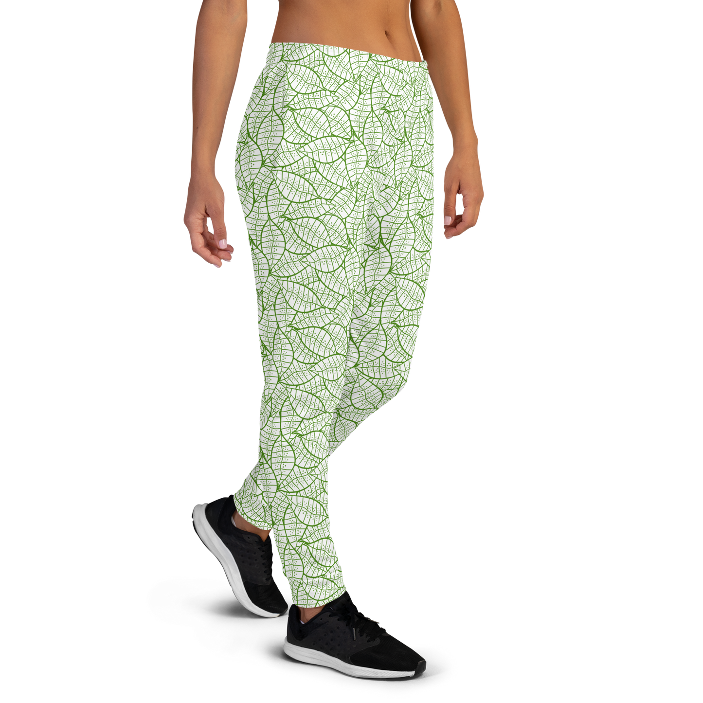 Colorful Fall Leaves | Seamless Patterns | All-Over Print Women's Joggers - #4