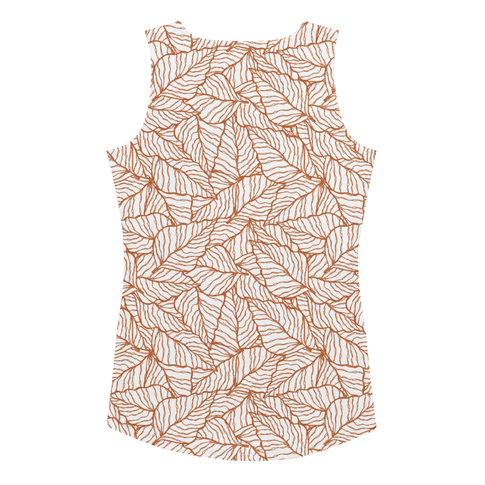 Colorful Fall Leaves | Seamless Patterns | All-Over Print Women's Tank Top - #1