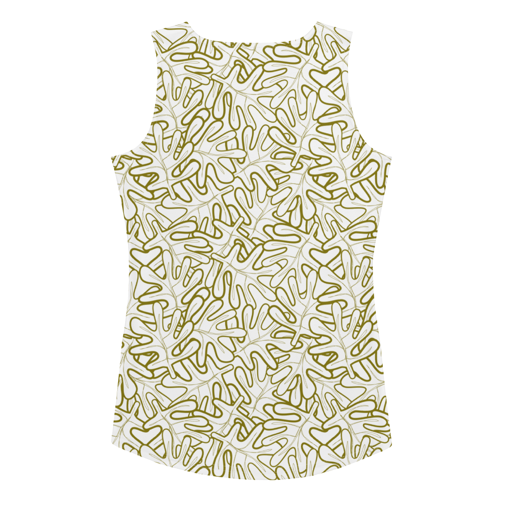 Colorful Fall Leaves | Seamless Patterns | All-Over Print Women's Tank Top - #2