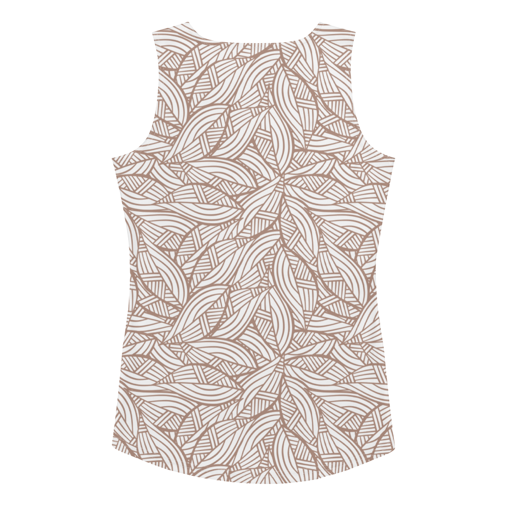 Colorful Fall Leaves | Seamless Patterns | All-Over Print Women's Tank Top - #3