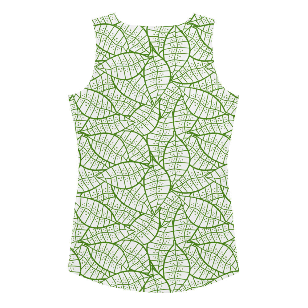 Colorful Fall Leaves | Seamless Patterns | All-Over Print Women's Tank Top - #4