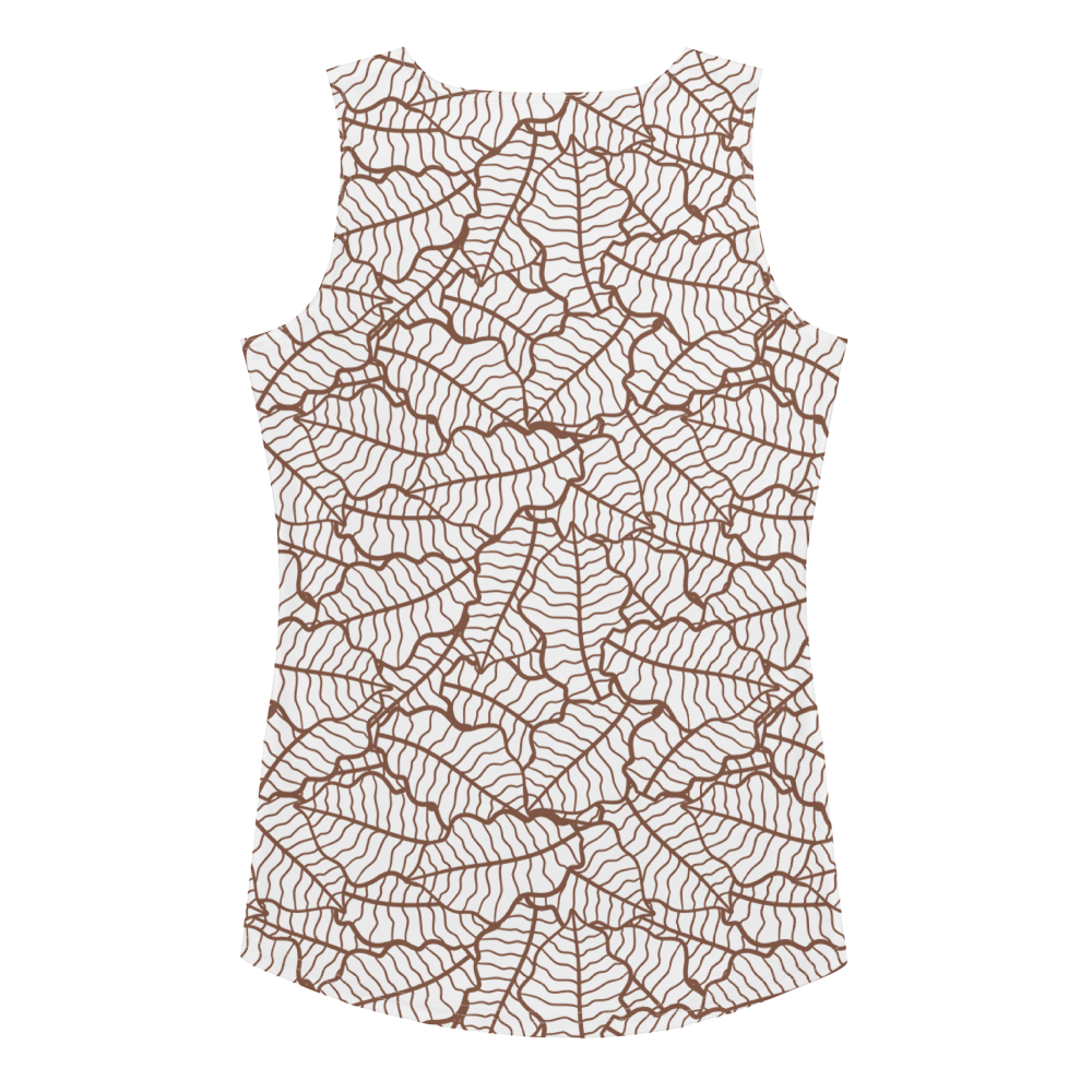 Colorful Fall Leaves | Seamless Patterns | All-Over Print Women's Tank Top - #5