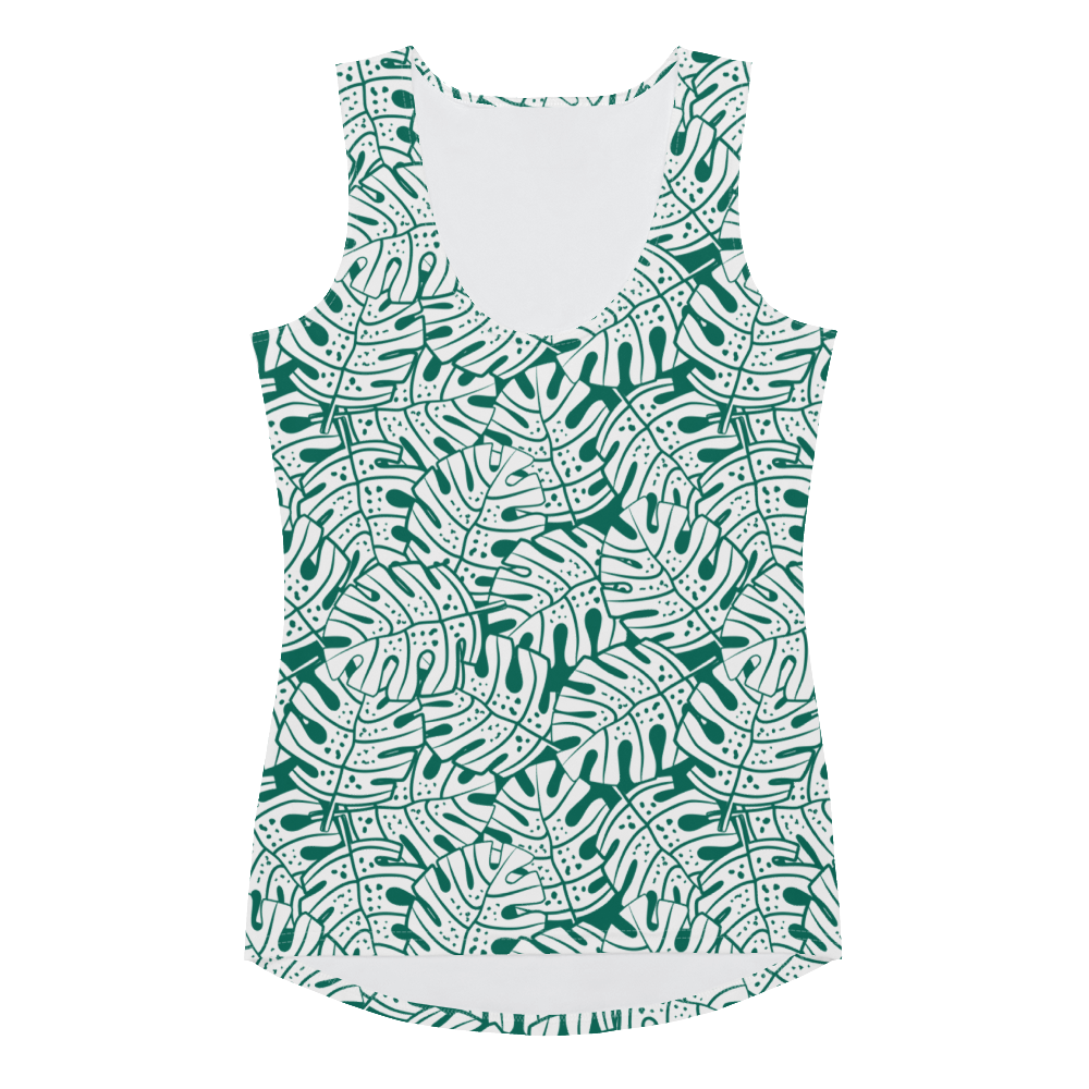 Colorful Fall Leaves | Seamless Patterns | All-Over Print Women's Tank Top - #9