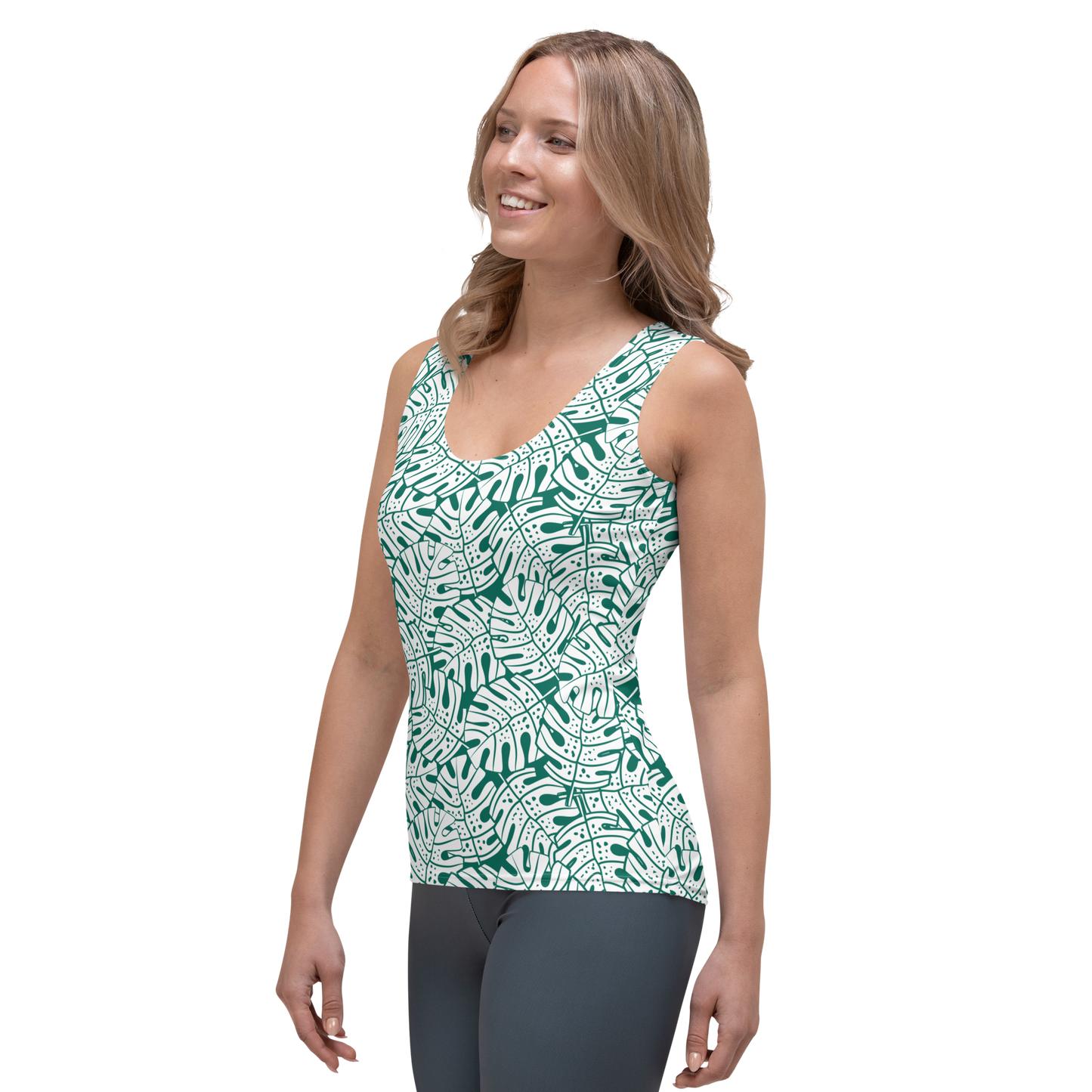 Colorful Fall Leaves | Seamless Patterns | All-Over Print Women's Tank Top - #9