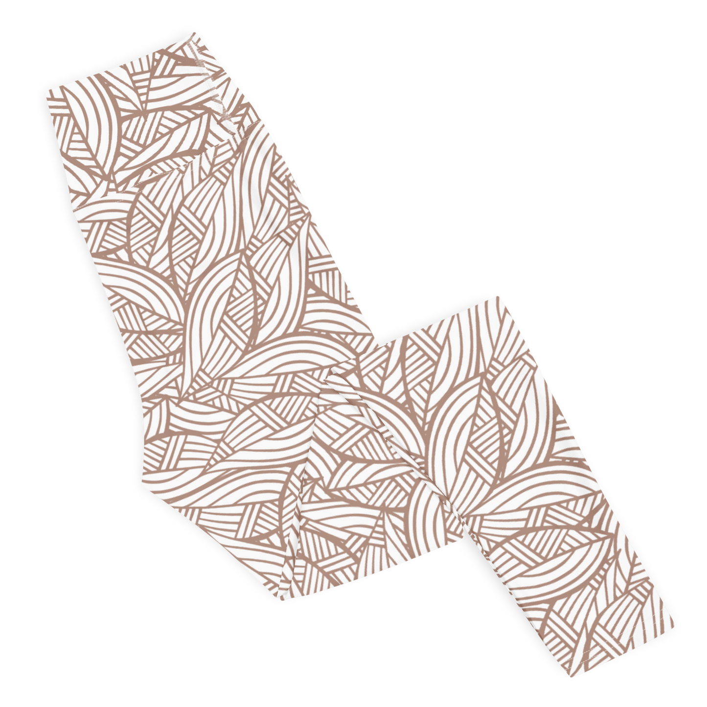 Colorful Fall Leaves | Seamless Patterns | All-Over Print Yoga Leggings - #3