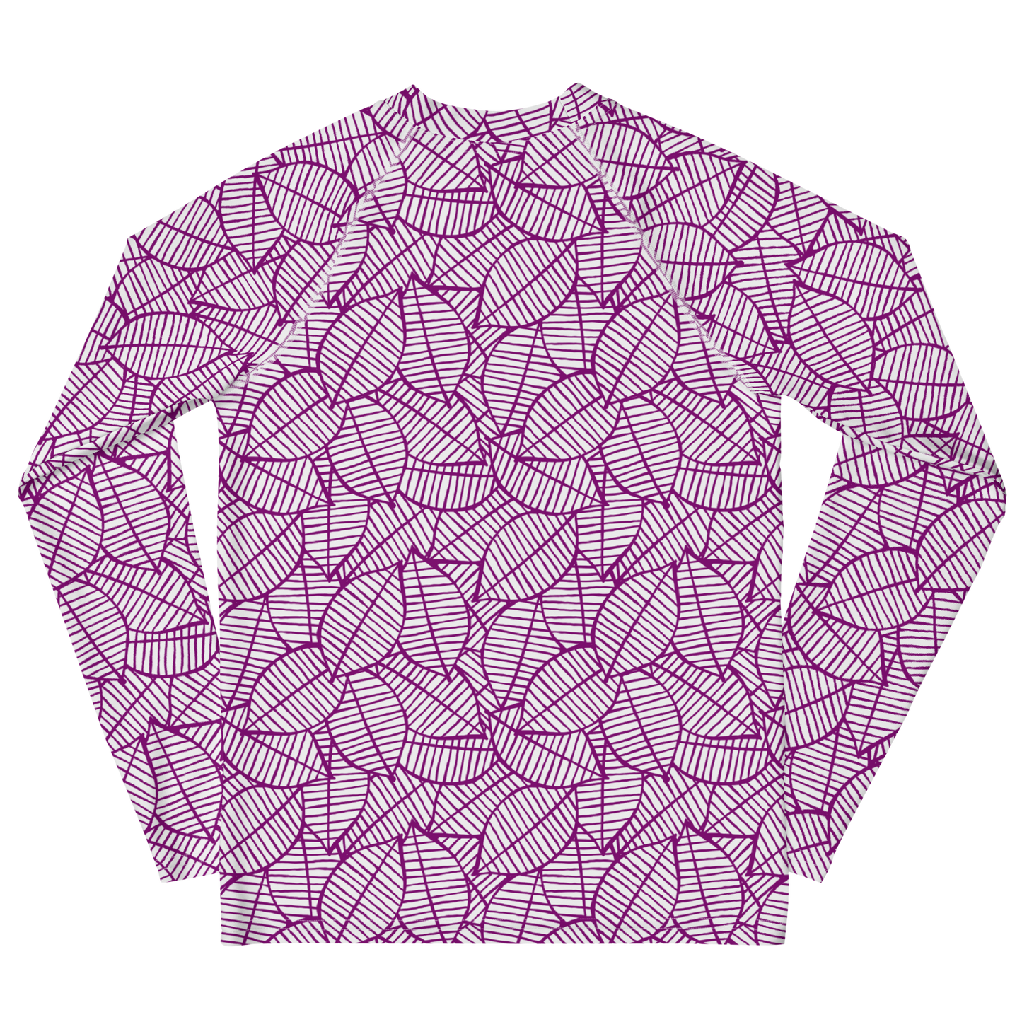 Colorful Fall Leaves | Seamless Patterns | All-Over Print Youth Rash Guard - #7