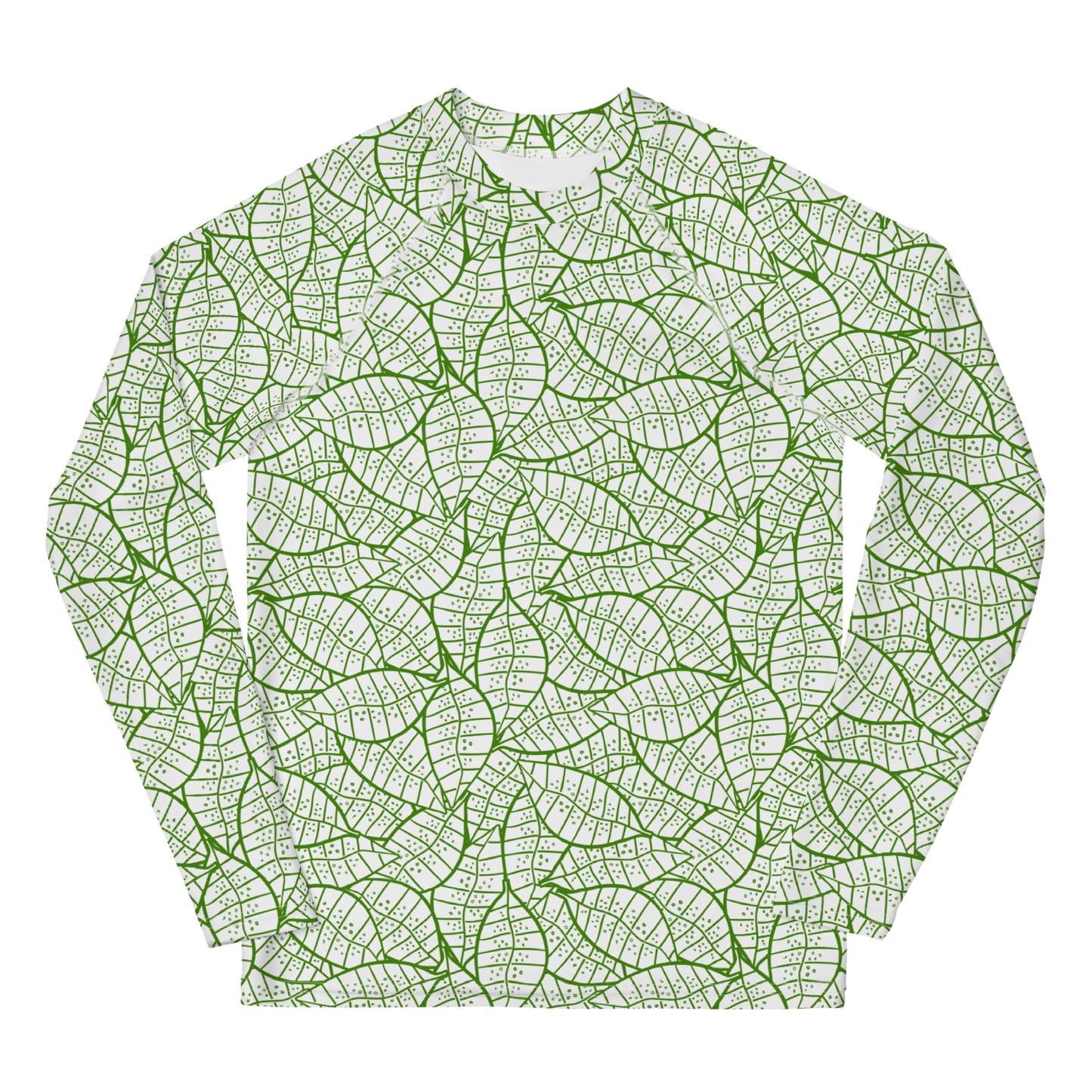 Colorful Fall Leaves | Seamless Patterns | All-Over Print Youth Rash Guard - #4